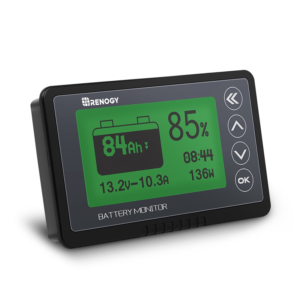 Renogy Battery Monitoring Screen for Smart Lithium Battery Series W/ LCD Display 