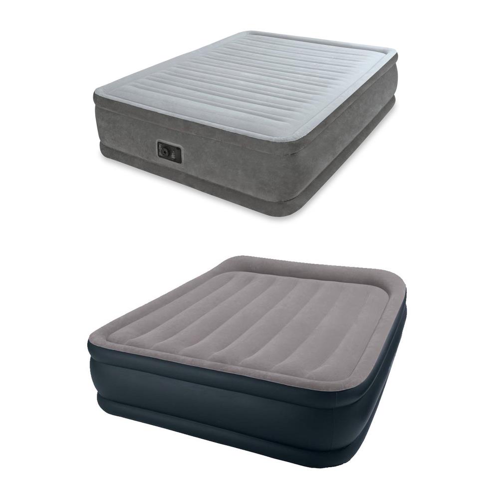 Intex Comfort Plush Polyester Queen Air Mattress in the Air Mattresses  department at Lowes.com