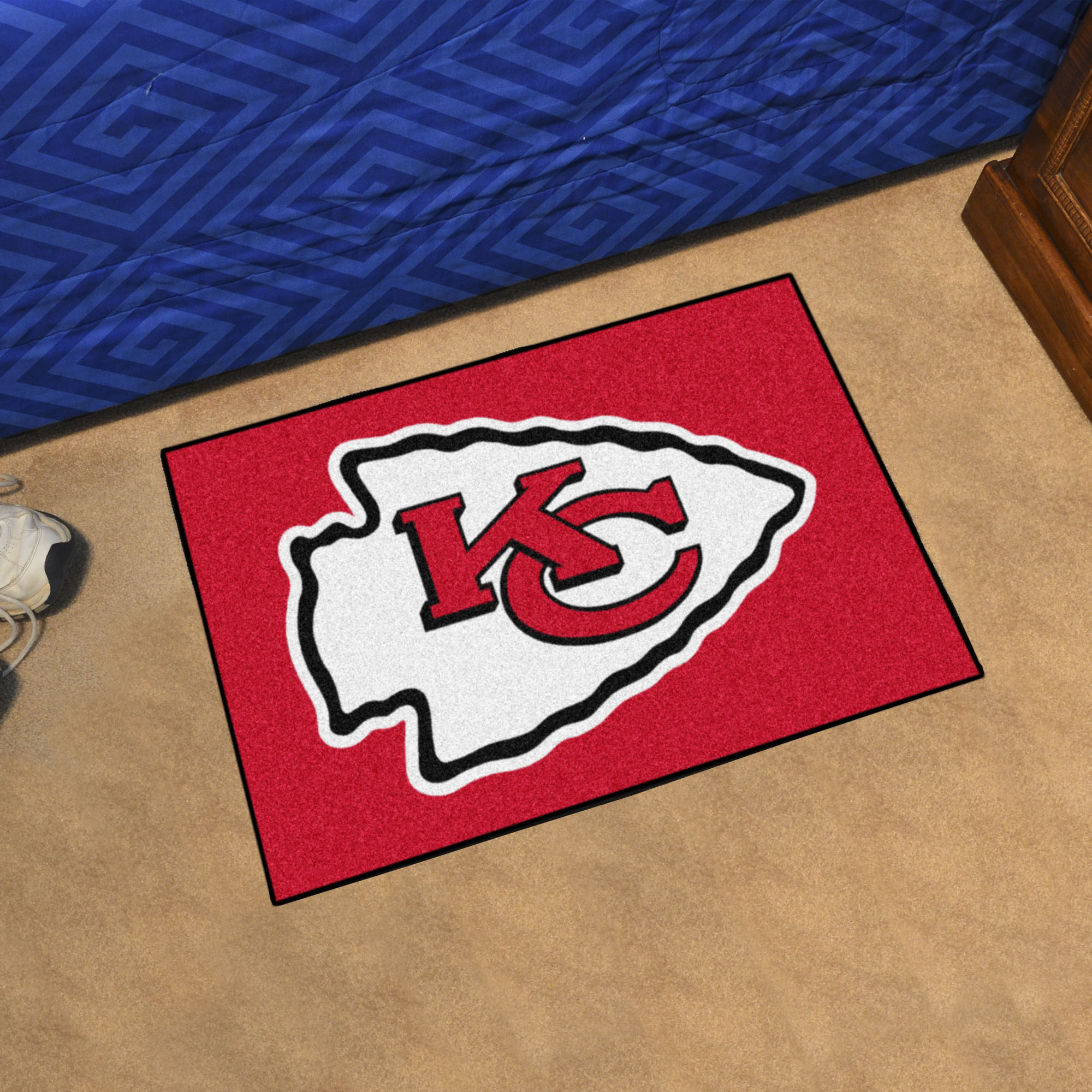 Kansas City Chiefs Bathroom Rugs Shower Curtains Mat Toilet Lid Cover Fan's Gift 