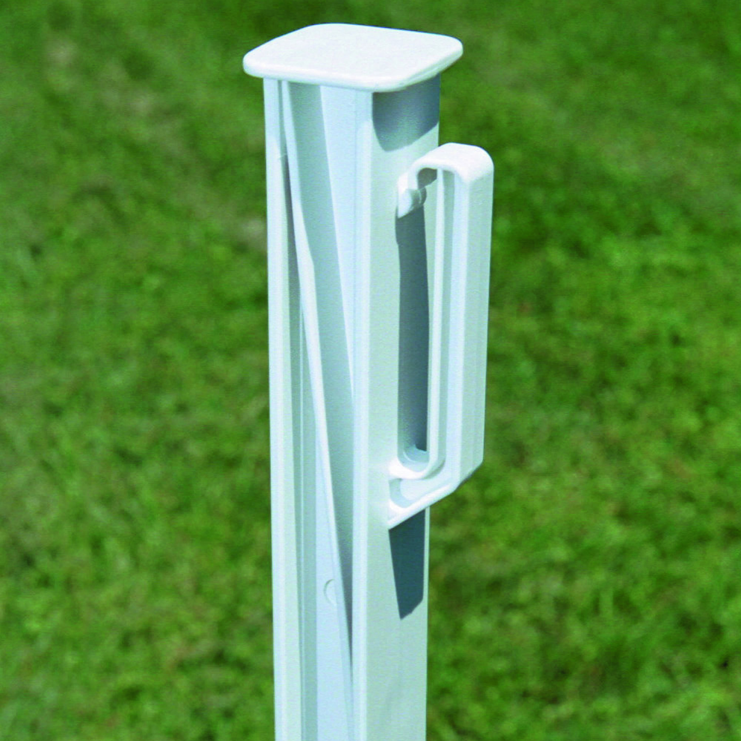 White  3FT POLY POSTS 10-60 DEALS Electric Fence Posts Stakes TOP POST 