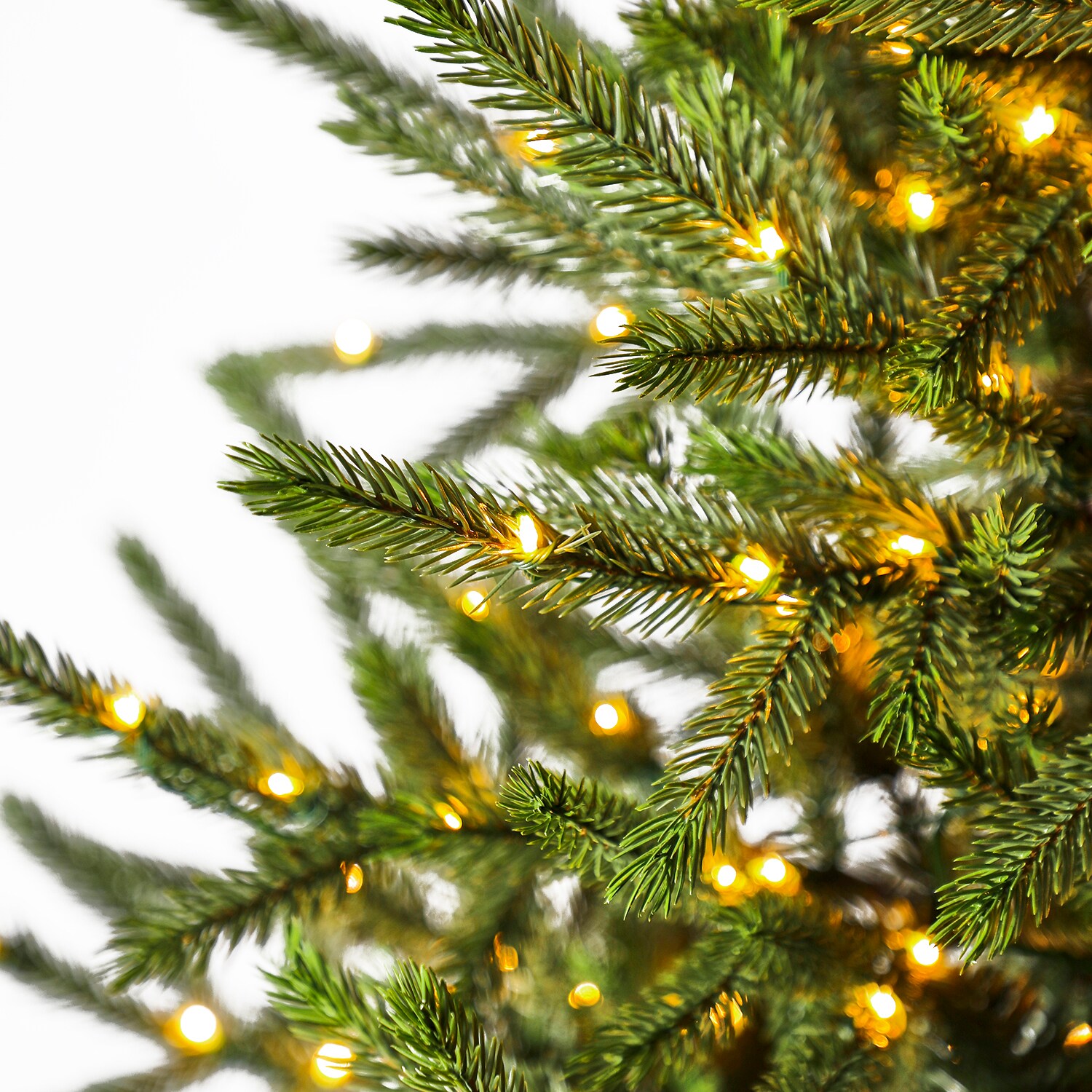 Holiday Living 7ft Abies Fir Prelit Traditional Artificial Christmas