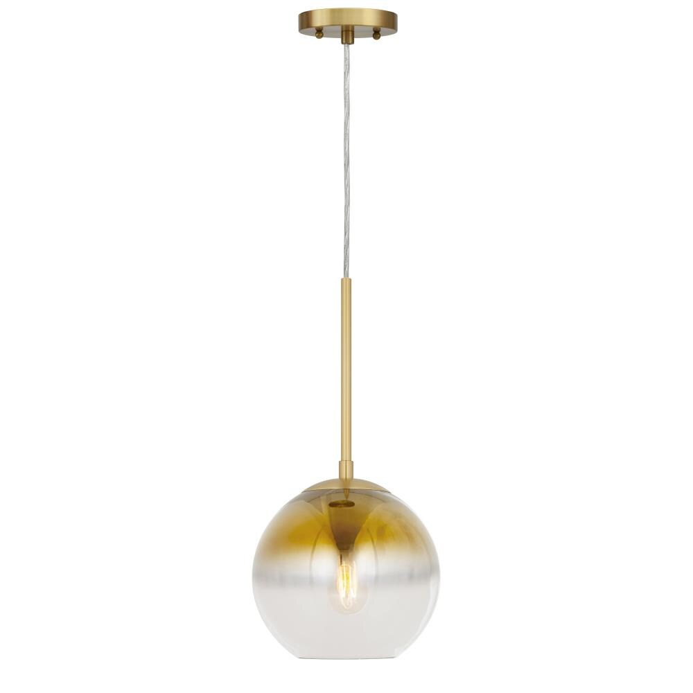 ombre globe pendant light