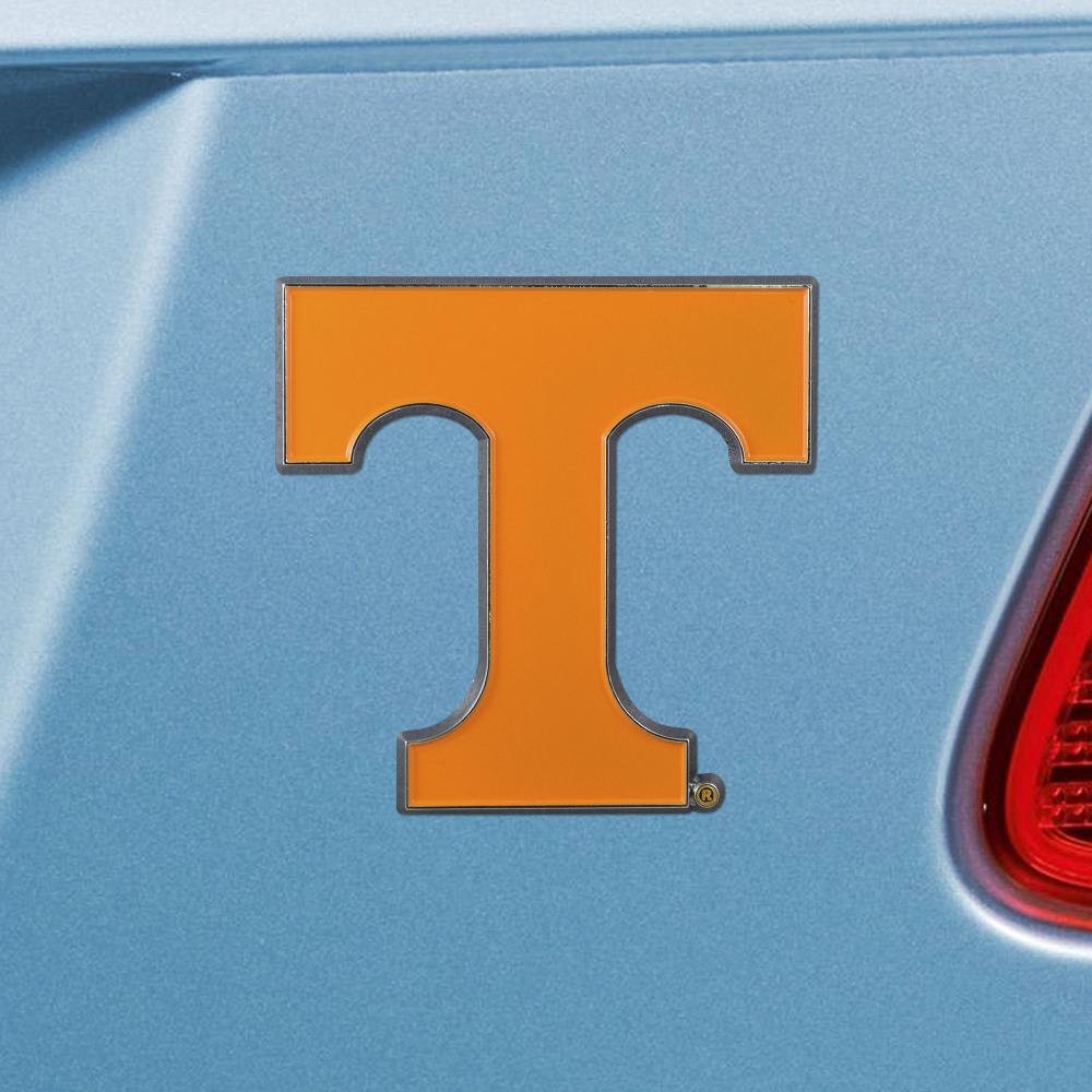 New NCAA Tennessee Volunteers Car Truck Plastic Chrome 3-D Sticker Decal Emblem 