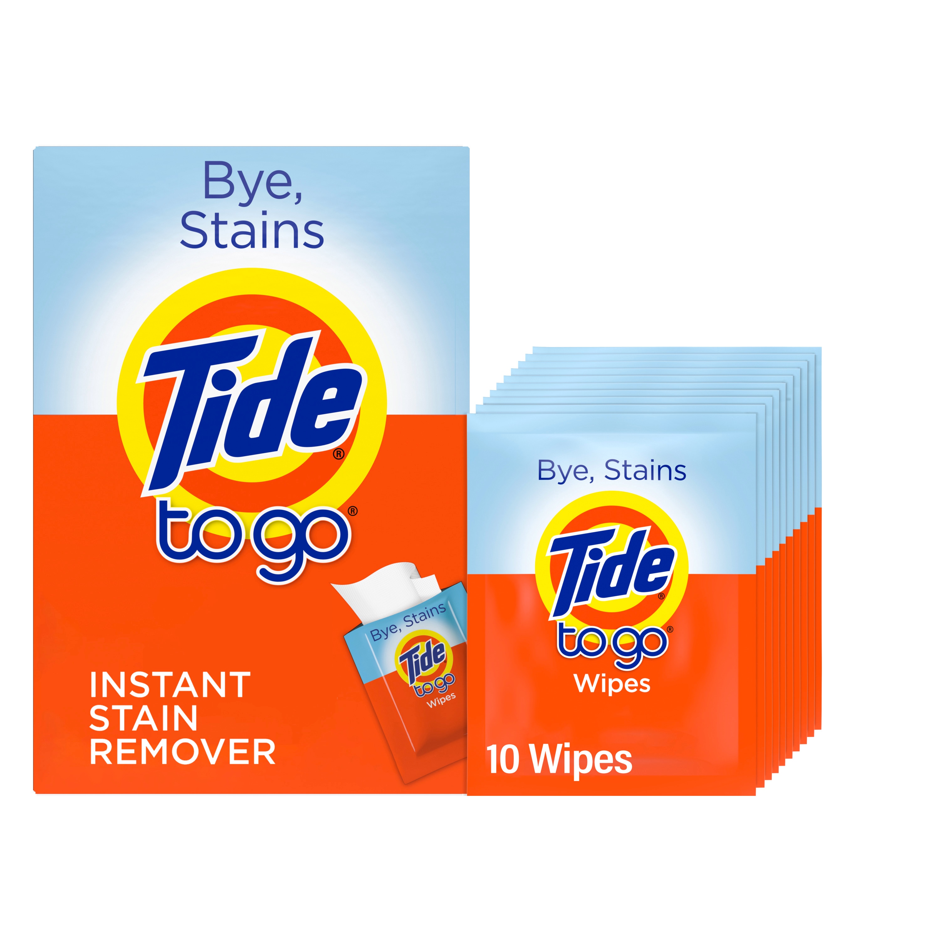 Wipes & Go Instant Stain Remover Wipes 6 count Shout Wipes 