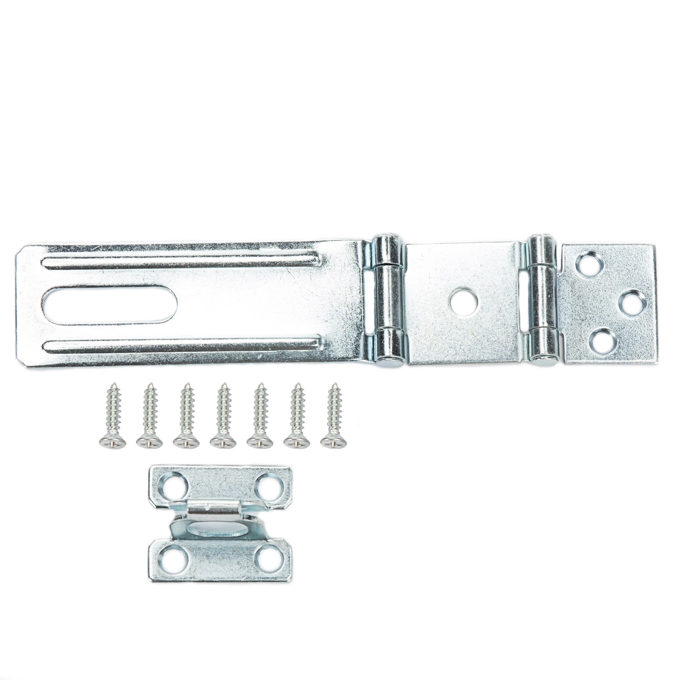 ZORO SELECT 4PE35 Safety Hasp,Steel,4-1/2 In L 