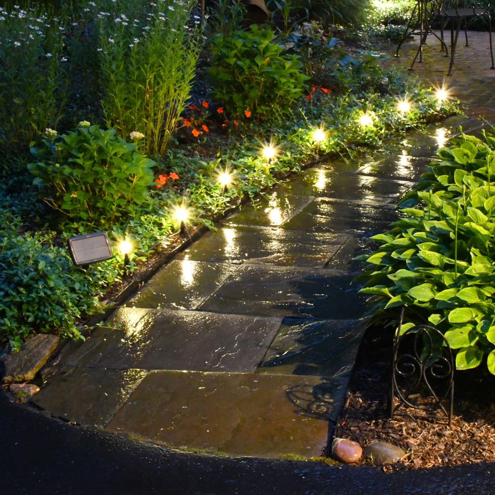 Details about   New Solar LED Outdoor Path Light Lamp Yard Garden Lawn Landscape Waterproof 6PCS 