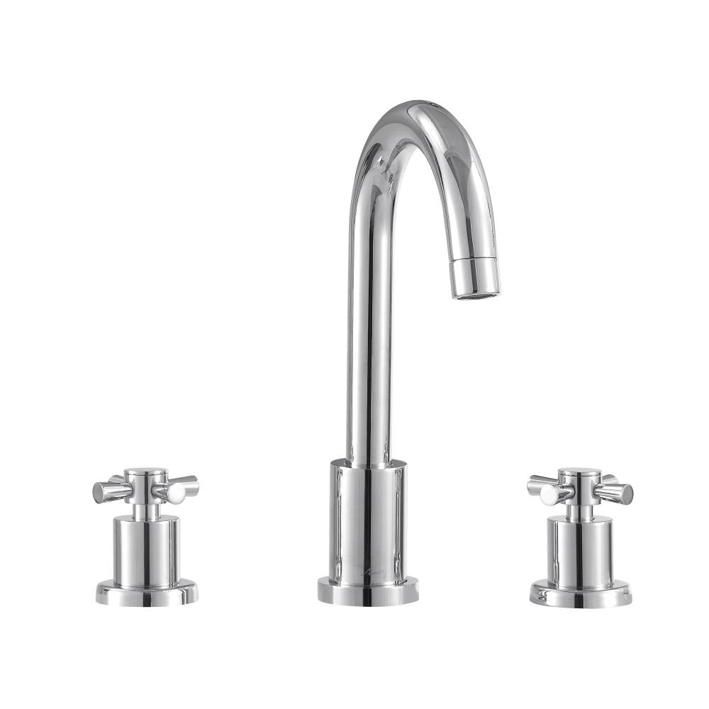 Ez-Flo 10302 Two Handle Widespread Kitchen Faucet With Spray Chrome