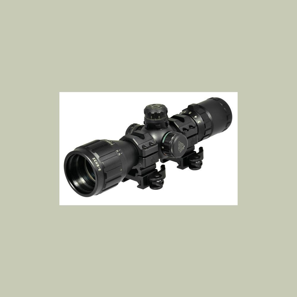 UTG SCP-M392AOLWQ 3-9 x 32 1 In. Bugbuster Scope, Ao, Rgb Mil-Dot, Qd Rings  at Lowes.com