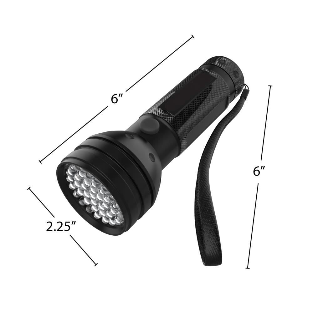 WindFire Mini Zoomable 3 Modes UV-Ultraviolet Led Blacklight Flashlight Battery 