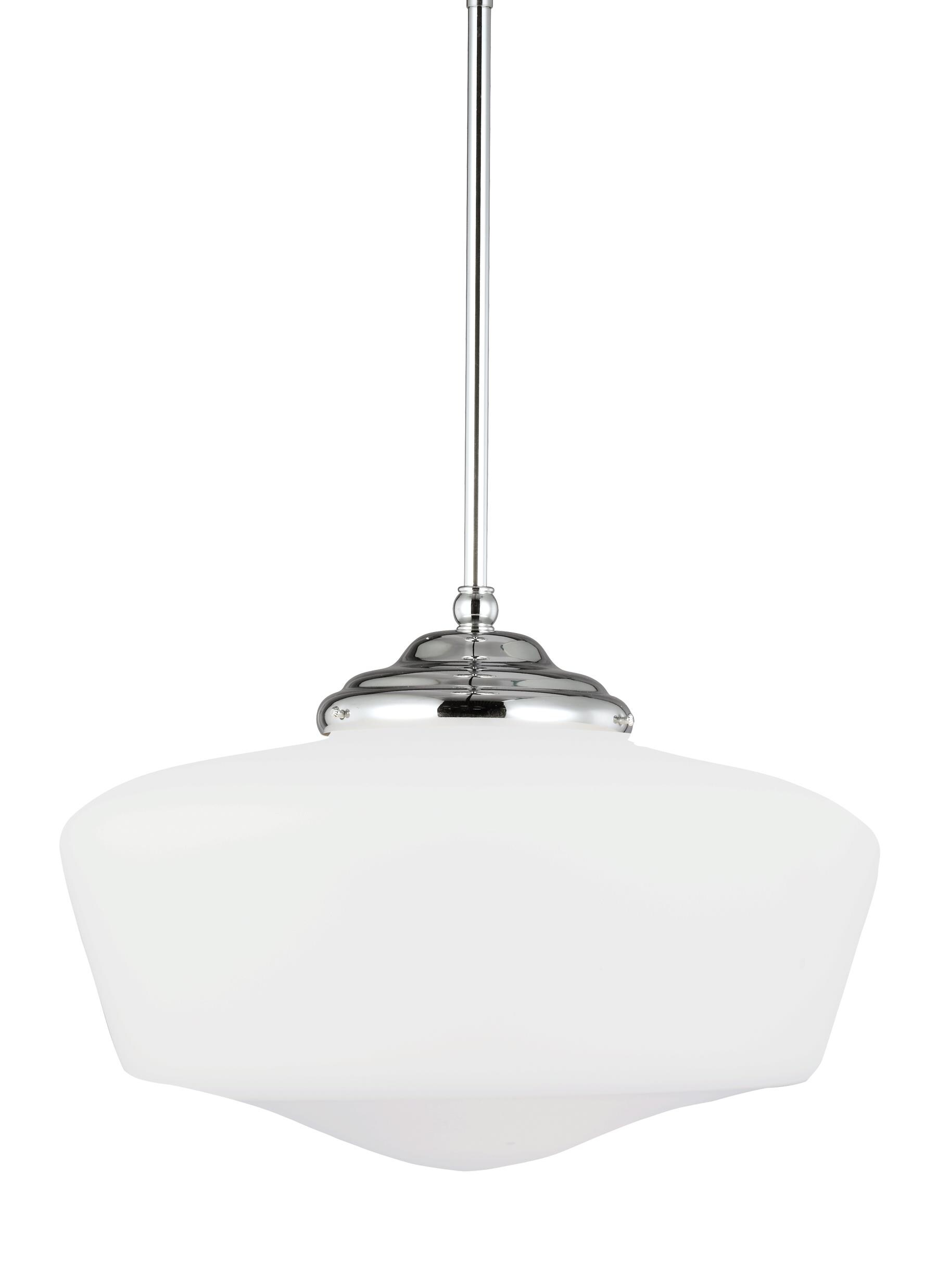 extra large schoolhouse pendant light