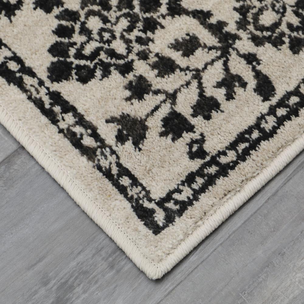 Mohawk Home Estelle 8 x 10 Oyster Indoor Geometric Farmhouse/Cottage