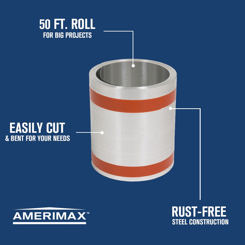 Amerimax 66324 Aluminum Silver Roll Multi-Purpose Flashing 24 W in x 10 L ft. 