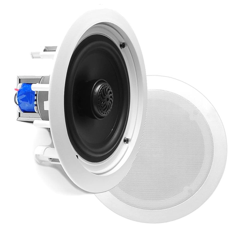 Pair of 8Ω 50w Water Resistant Ceiling Speakers