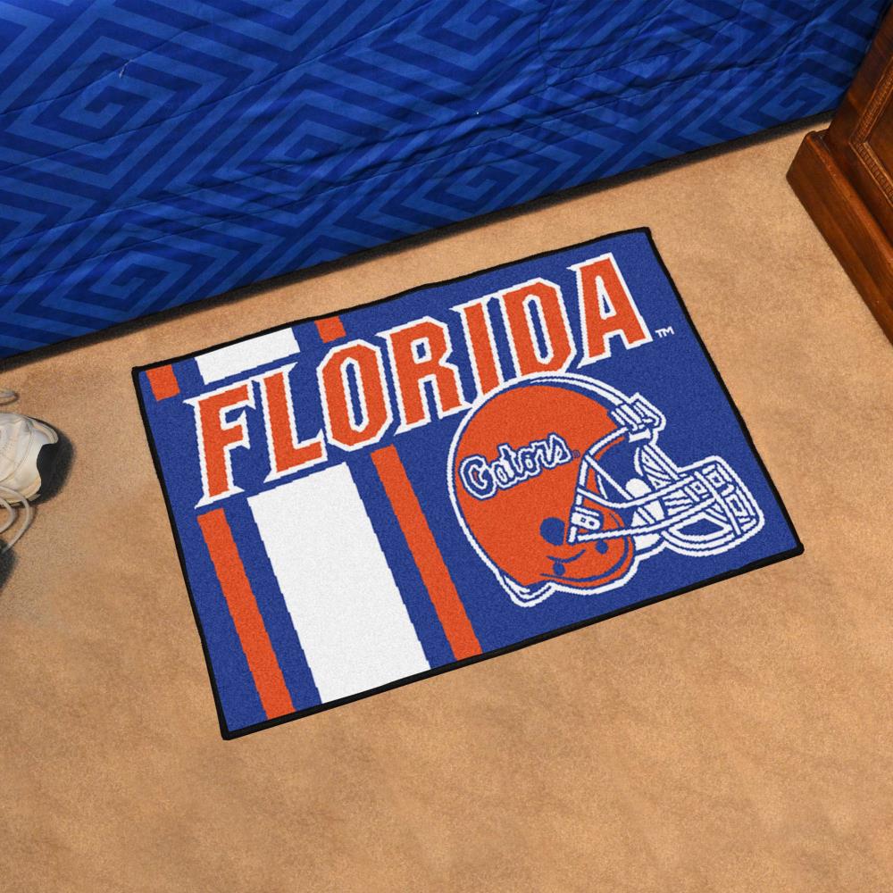 FANMATS Florida Gators NCAA Uniform Mat 1-1/2-ft X 2-1/2-ft Blue ...