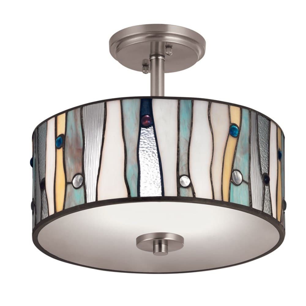 Flush Mount Ceiling Light Kitchen Chandelier Lighting Home Glass Pendant Light 