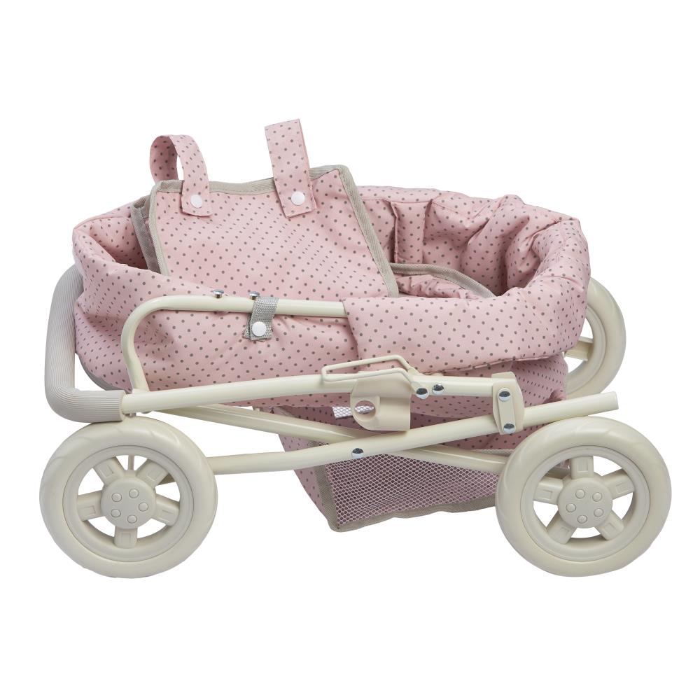 Polka Dots Princess Baby Doll Twin Jogging Stroller Fol Details about   Olivia'S Little World