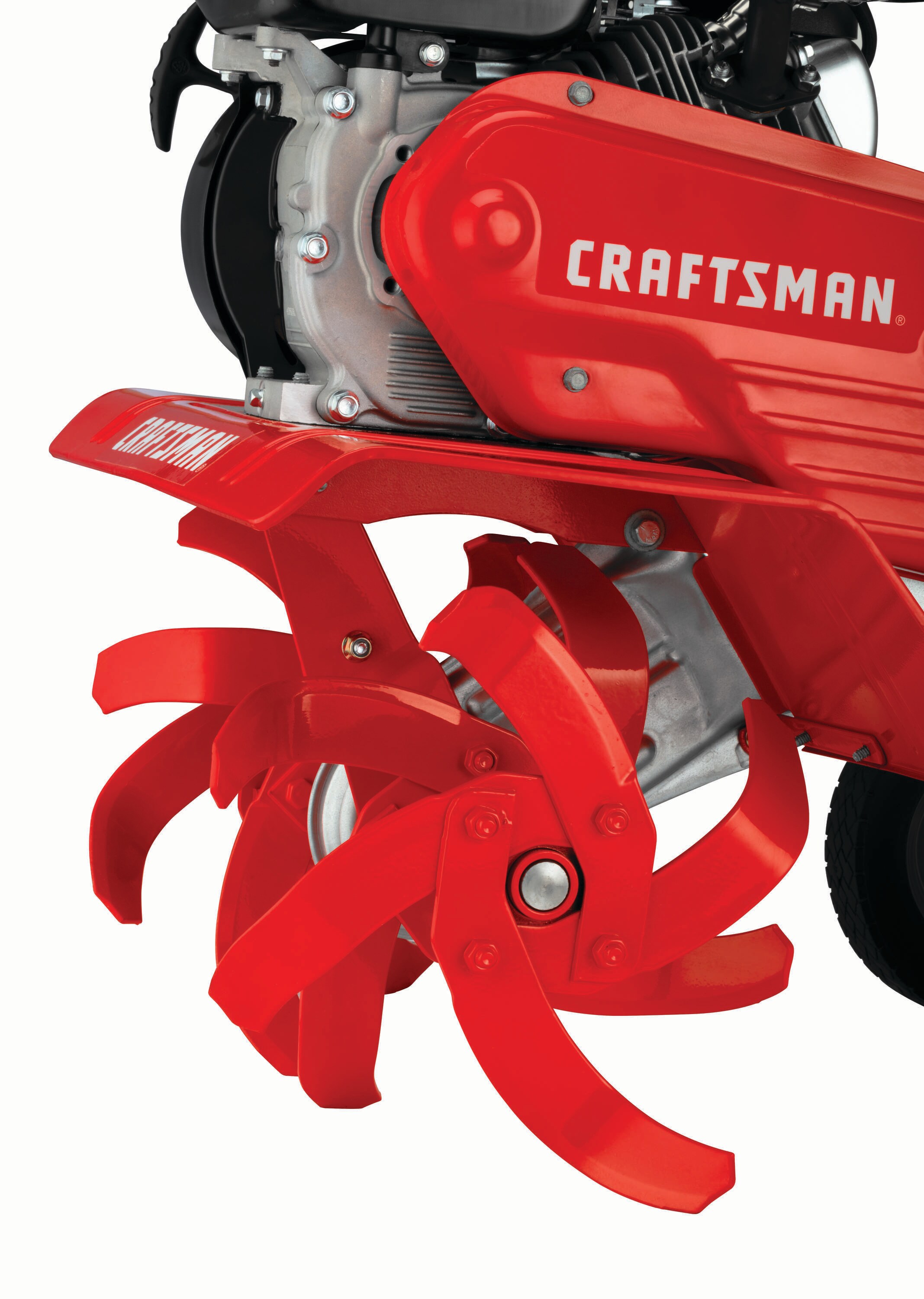 CRAFTSMAN 208cc 24in FrontTine Forwardrotating Tiller (CARB) in the