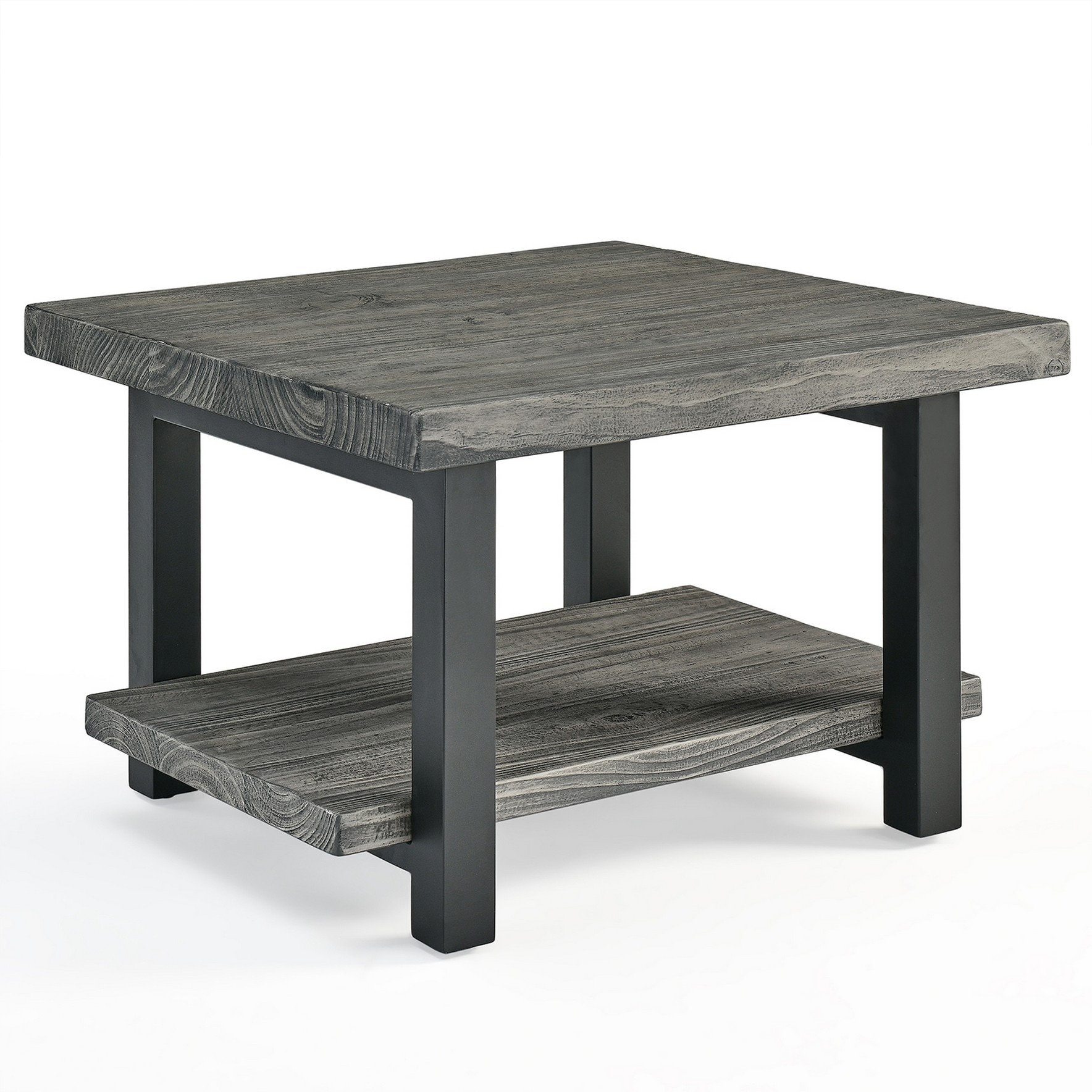 slate gray end table