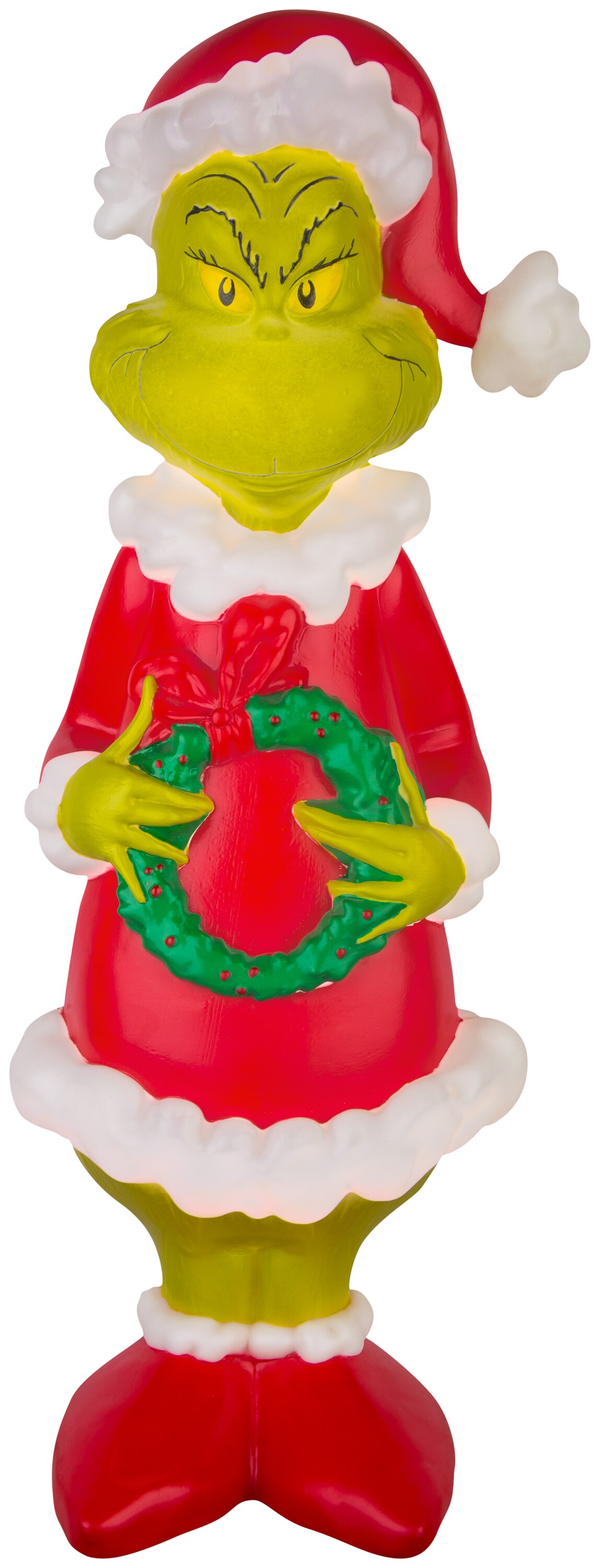 2021 Blow Mold The Grinch Dr Seuss Christmas  36” Gemmy New Light Up Decor HTF 
