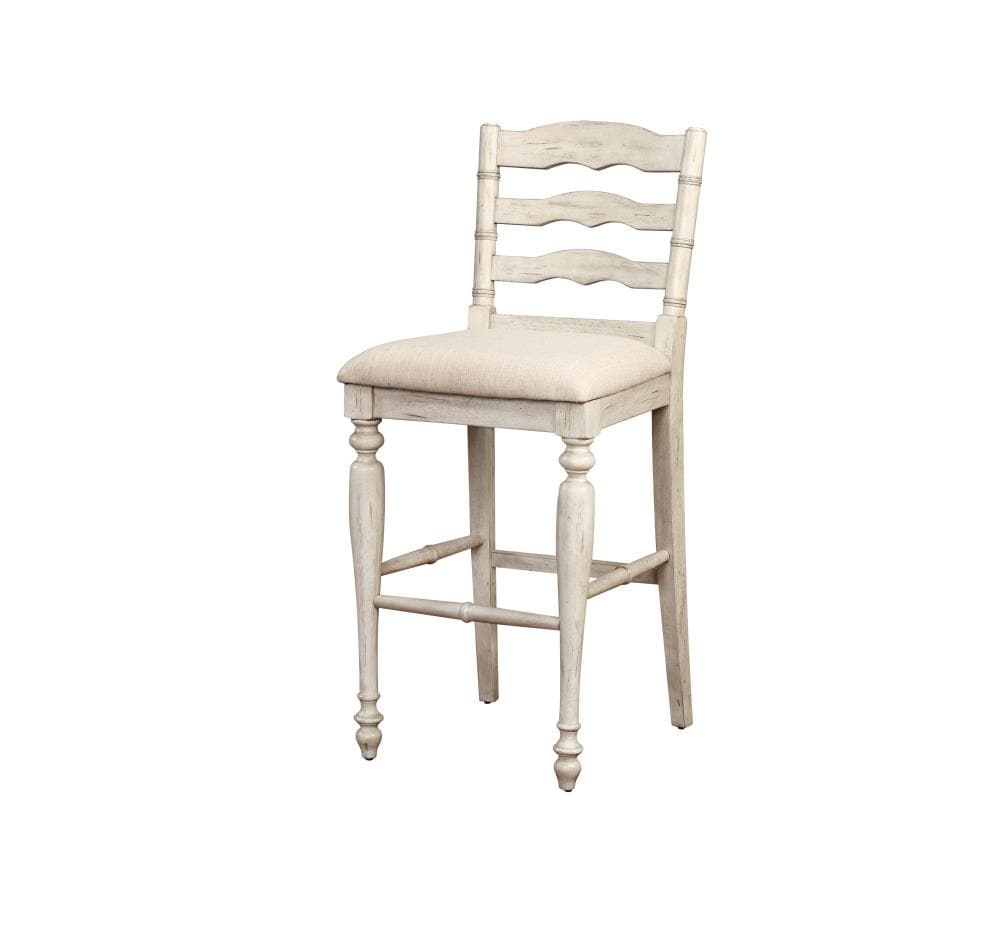 white 30 bar stools