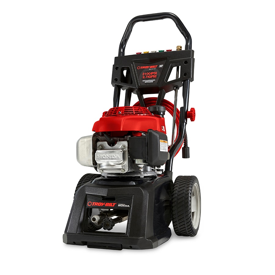 TroyBilt XP 3100PSI 2.7GPM Cold Water Gas Pressure Washer with Honda