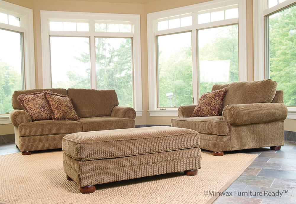 Minwax Pine Bun Feet Sofa Table Leg (5in x 2.25in) in the Table Legs