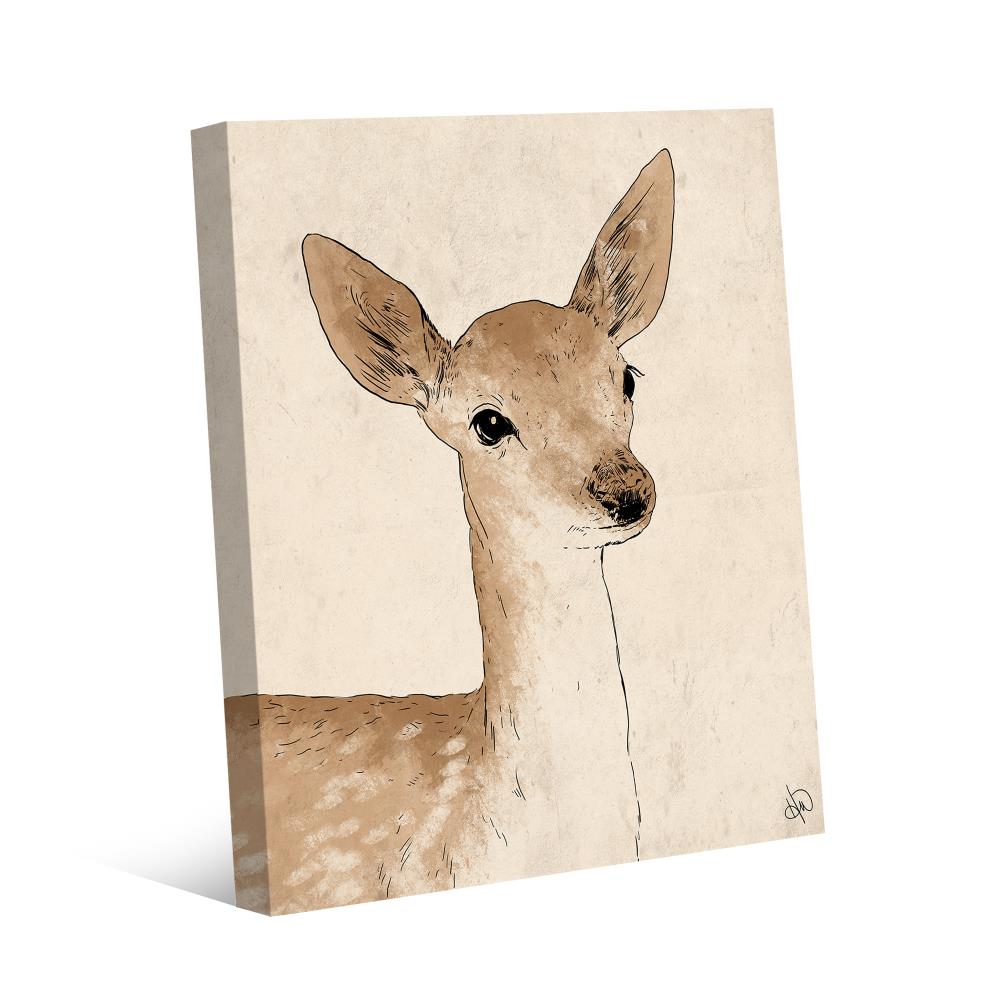 Creative Gallery 24-in H x 20-in W Animals Print on Canvas