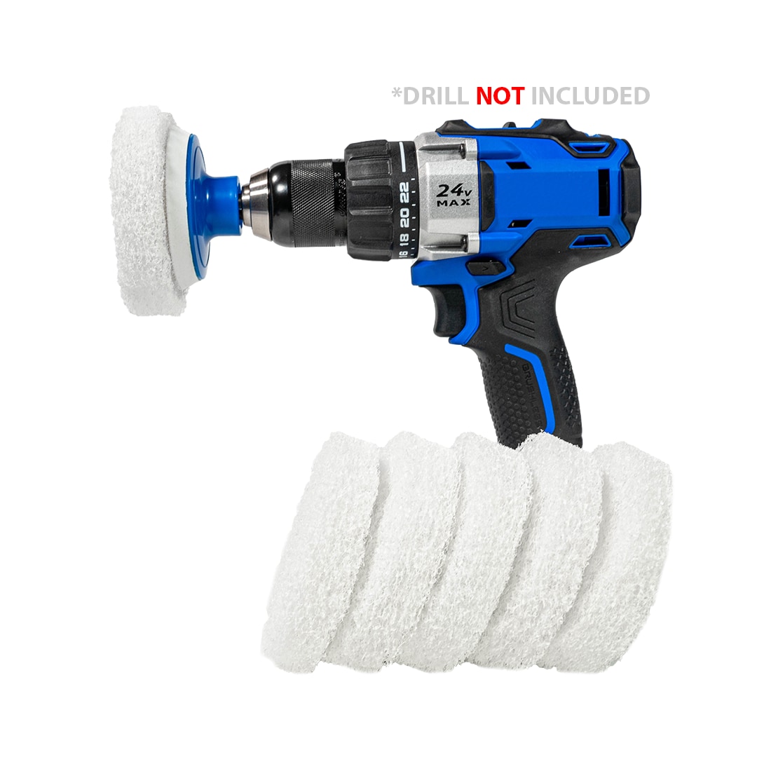 Ultimate 14 Piece Drill Scrub Brush Multi-Purpose Deep Cleaning Kit