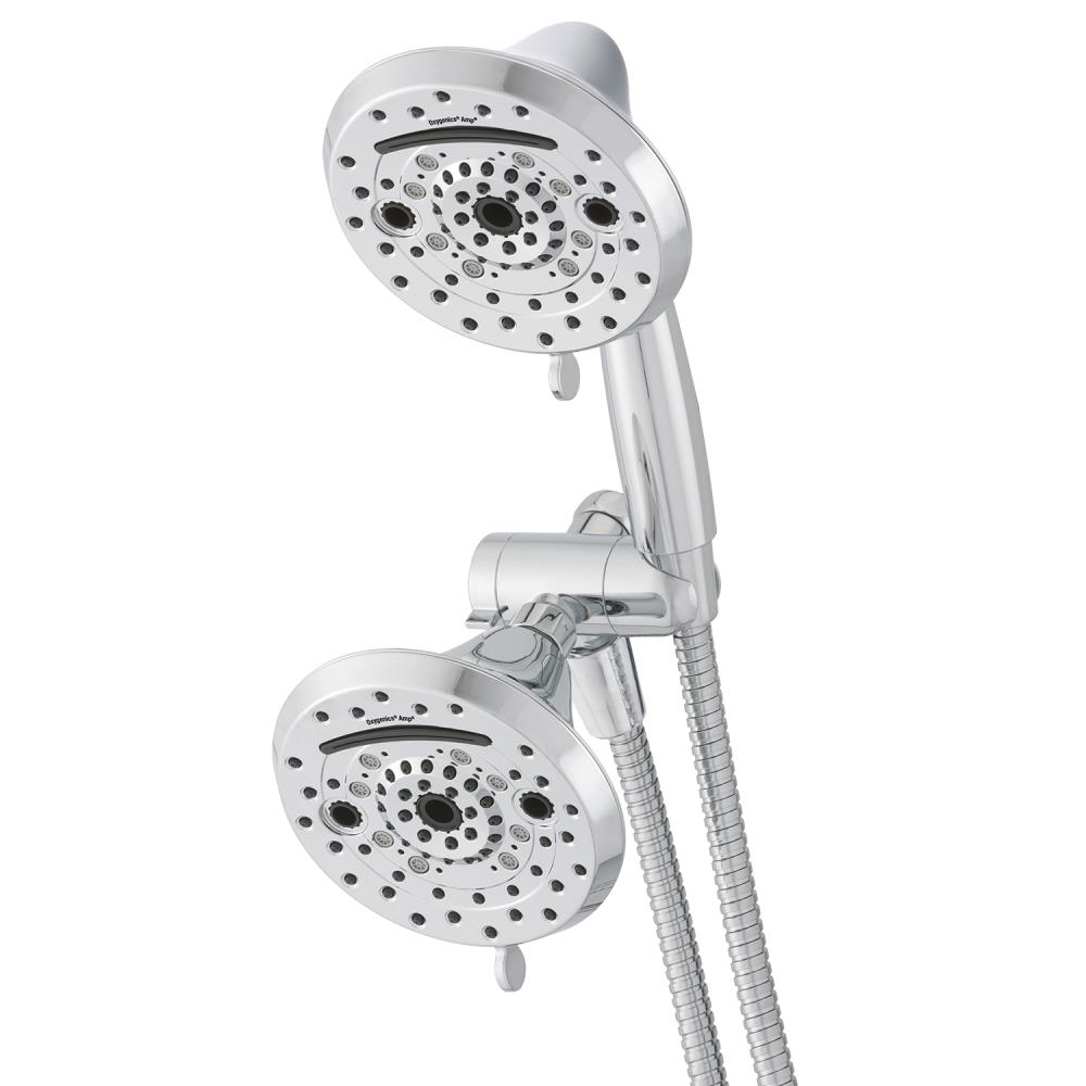 Oxygenics PowerMassage Combo 2 GPM Multi-Function Hand Shower Package with Hose Chrome 