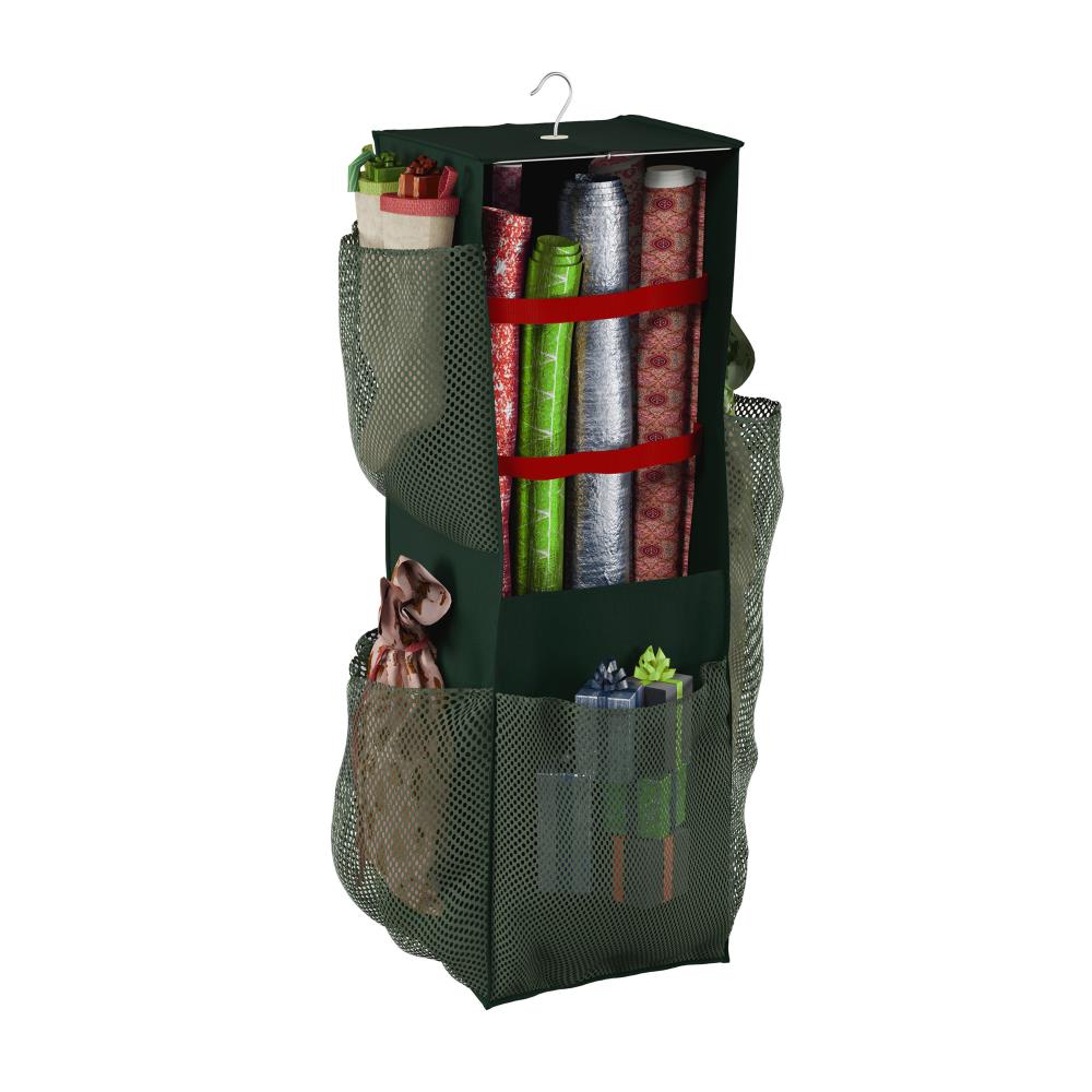 Gift Wrap Store Organiser Tidy Set of Two Wrapping Paper Storage Bag