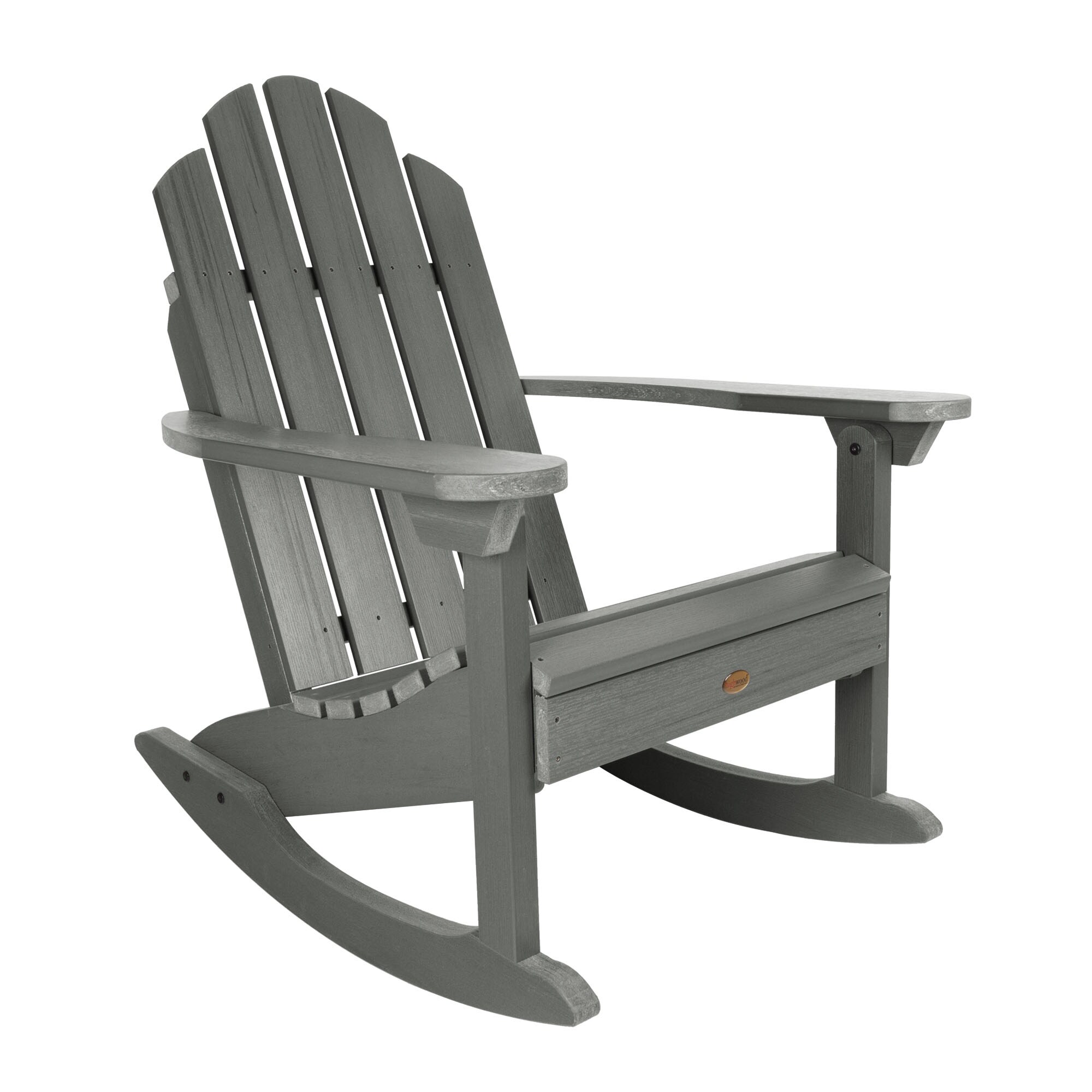 plastic rocking adirondack chair