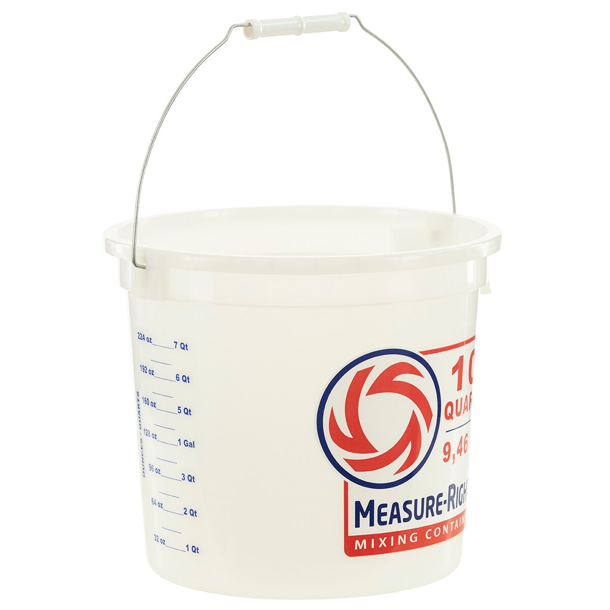 Mixing solutions Paint etc 8  x 10 litre Mixing Buckets with Lids Fish Bait 