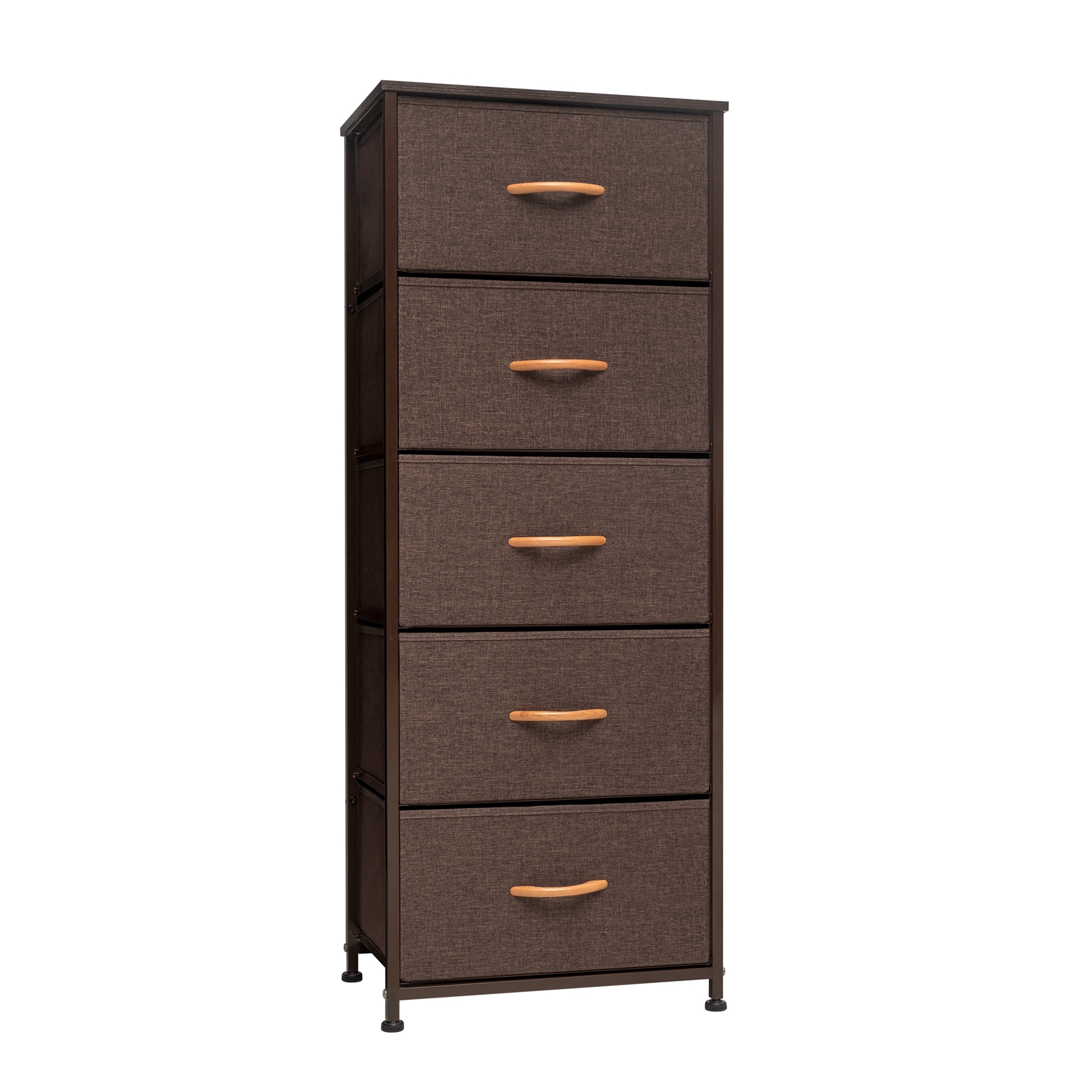 Home Dresser Storage Chest Tower 7 Fabric Drawers Metal Frame Organizer Cabinet for sale online 