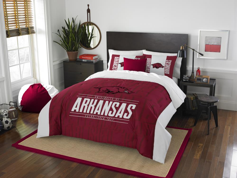 Arkansas Razorbacks Comforter Set Queen 