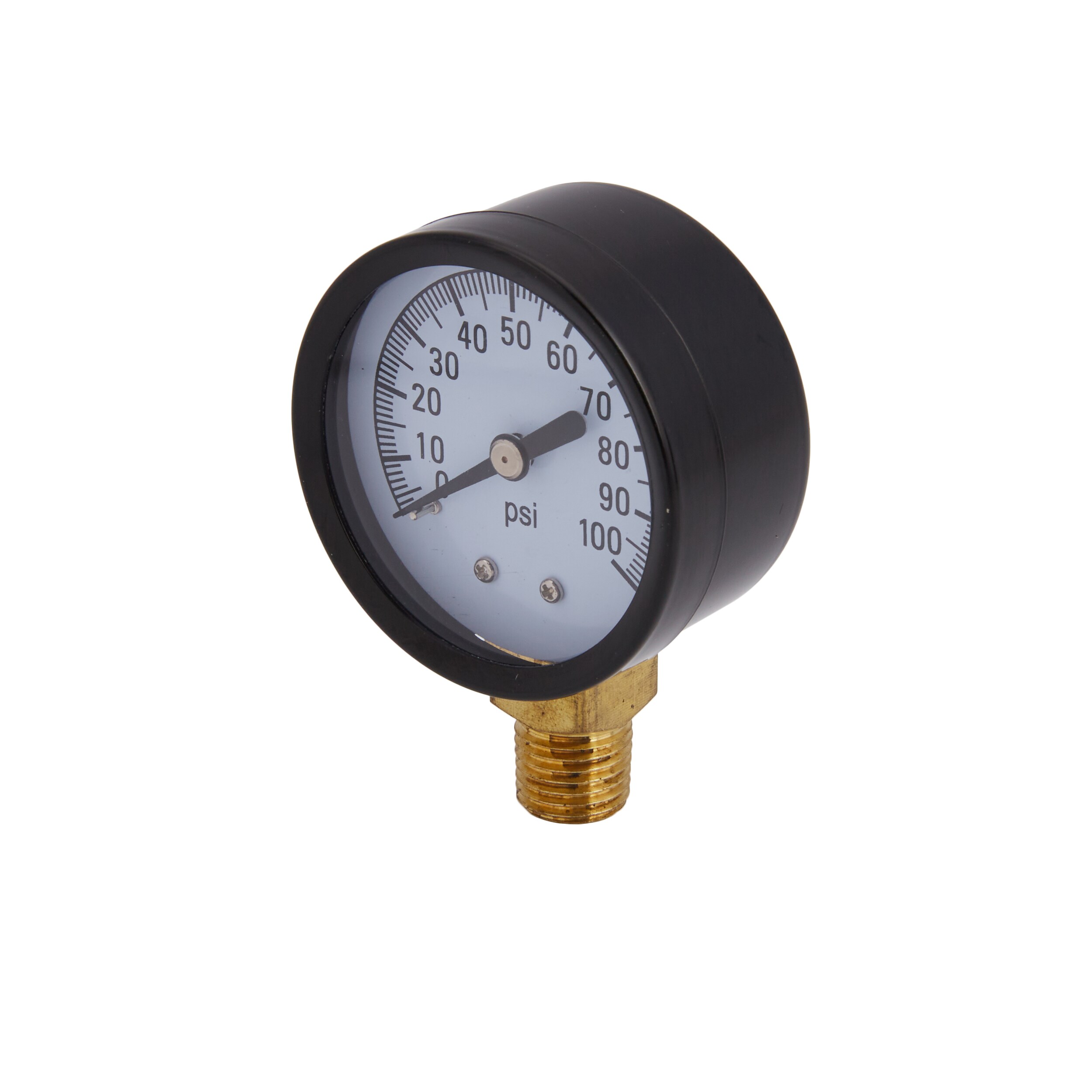 Replacement Sioux Chief 60 PSI Gas Test Pressure Gauge 1/4" MIP 2" 
