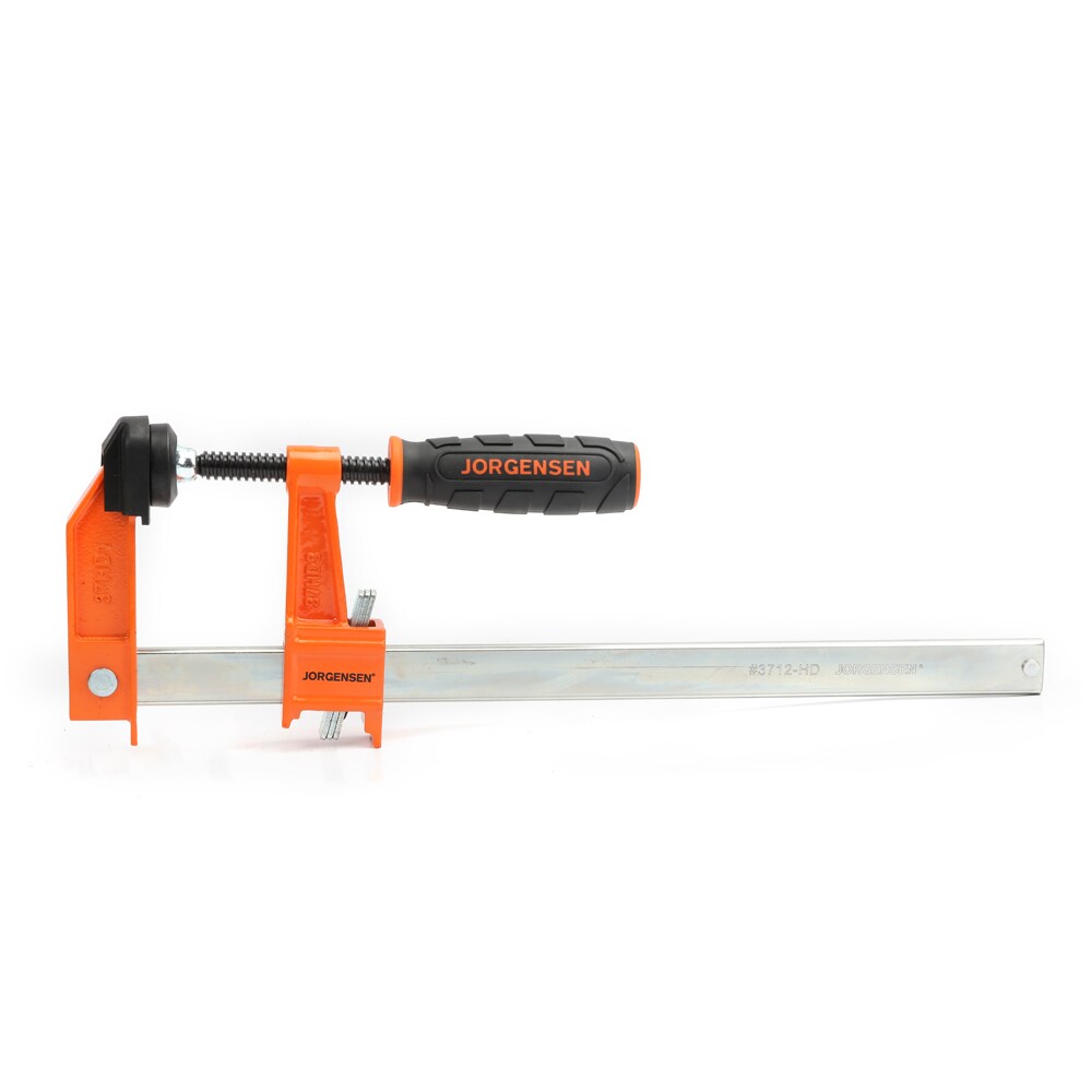 12" Bar Clamp with 4" Long Jaw Professional Grade 