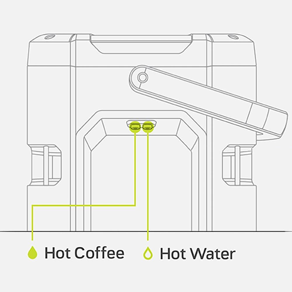2447308 NEW OXX COFFEEBOXX Green Single-Serve Coffee Maker Model # CBK250G