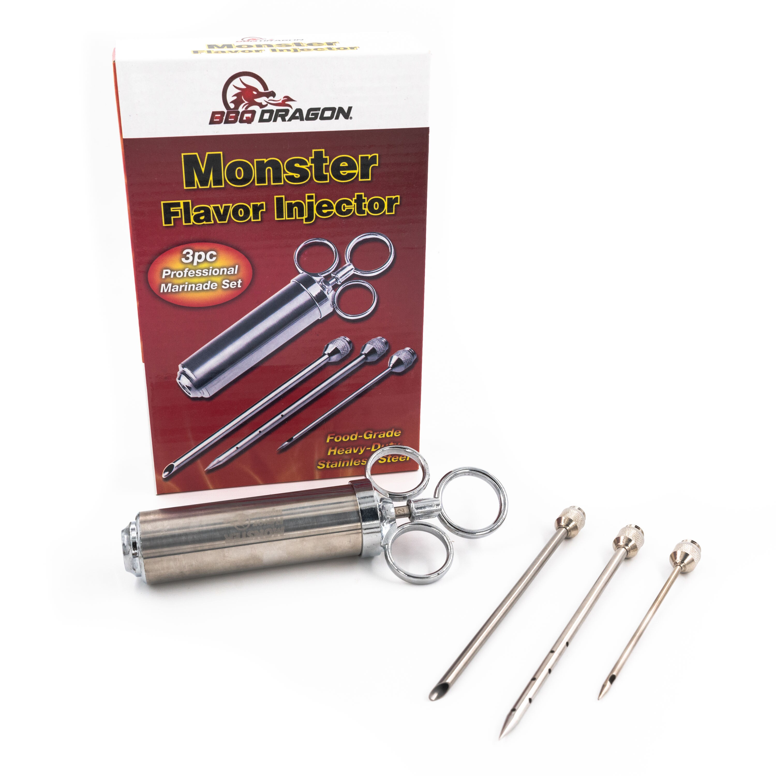Marinade Nickel Plated Meat Injector Commercial Grade Free Shipping 2 oz 