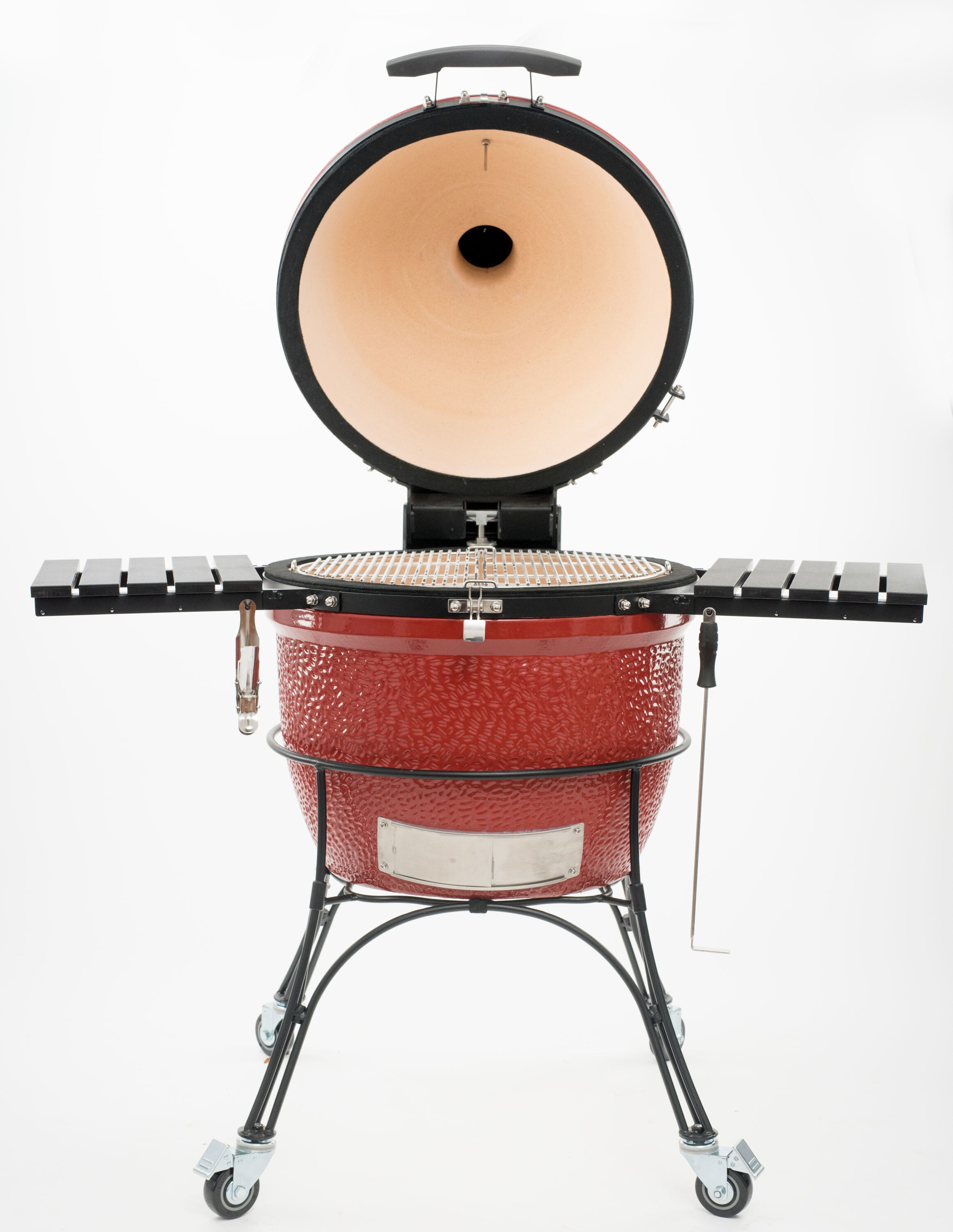 Joe Classic 18-in W Blaze Red Kamado Charcoal Grill in the Charcoal Grills department at Lowes.com