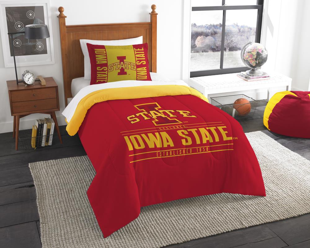 Twin Iowa Hawkeyes Comforter Set w/ Sham Full or Queen 