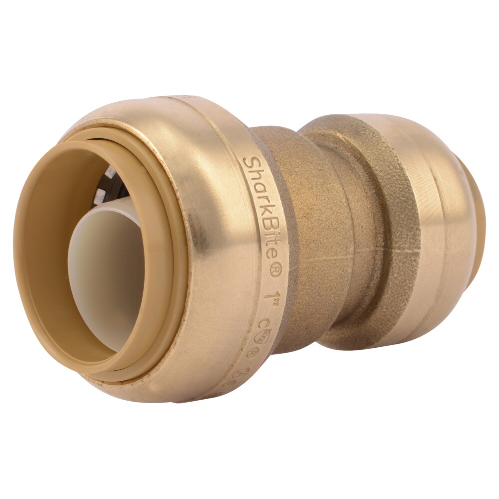 1/2" Sharkbite Style Push to Connect Lead-Free Brass Couplings 25 Push-Fit 