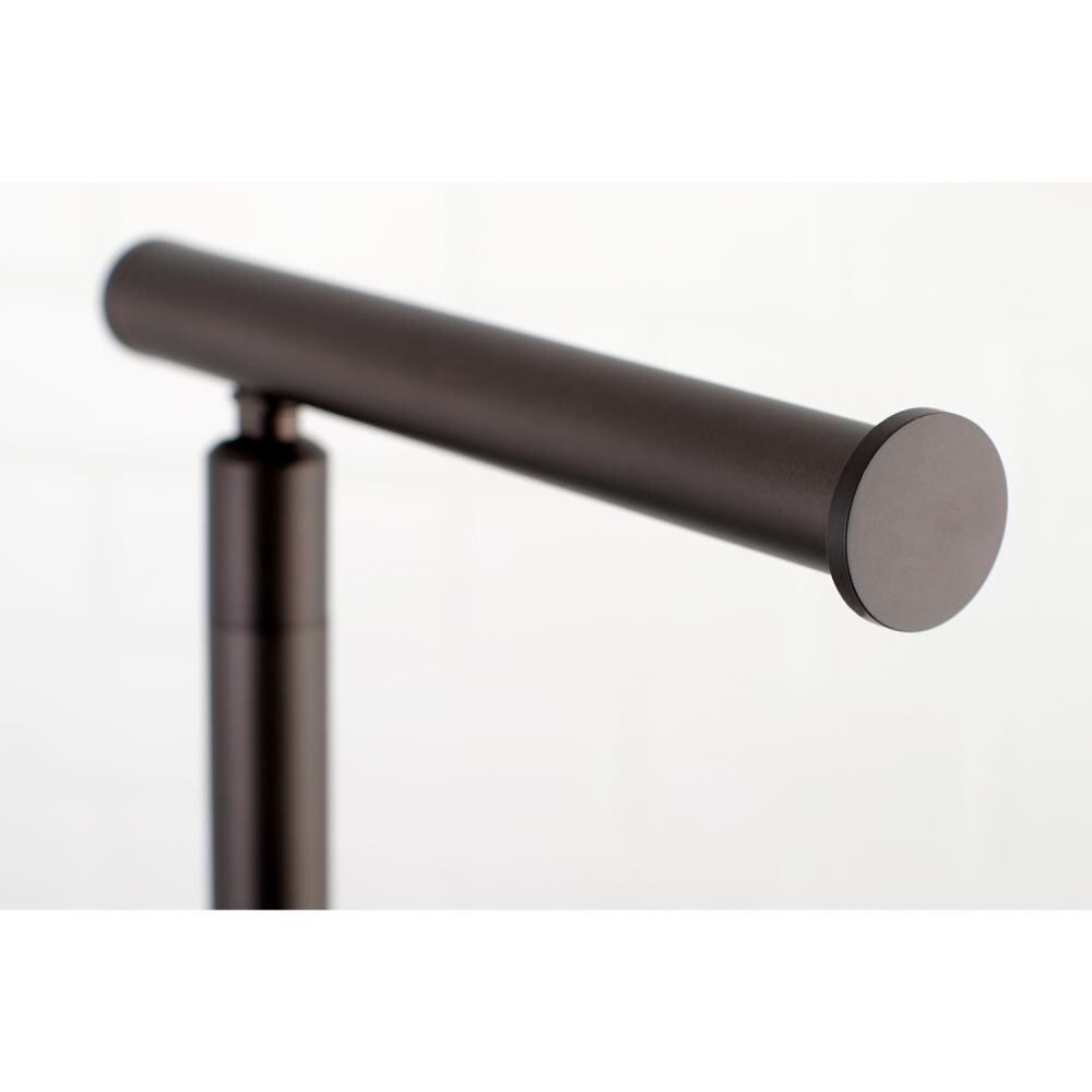 Kingston Brass Claremont Oil Rubbed Bronze Freestanding Single Post Toilet Paper Holder