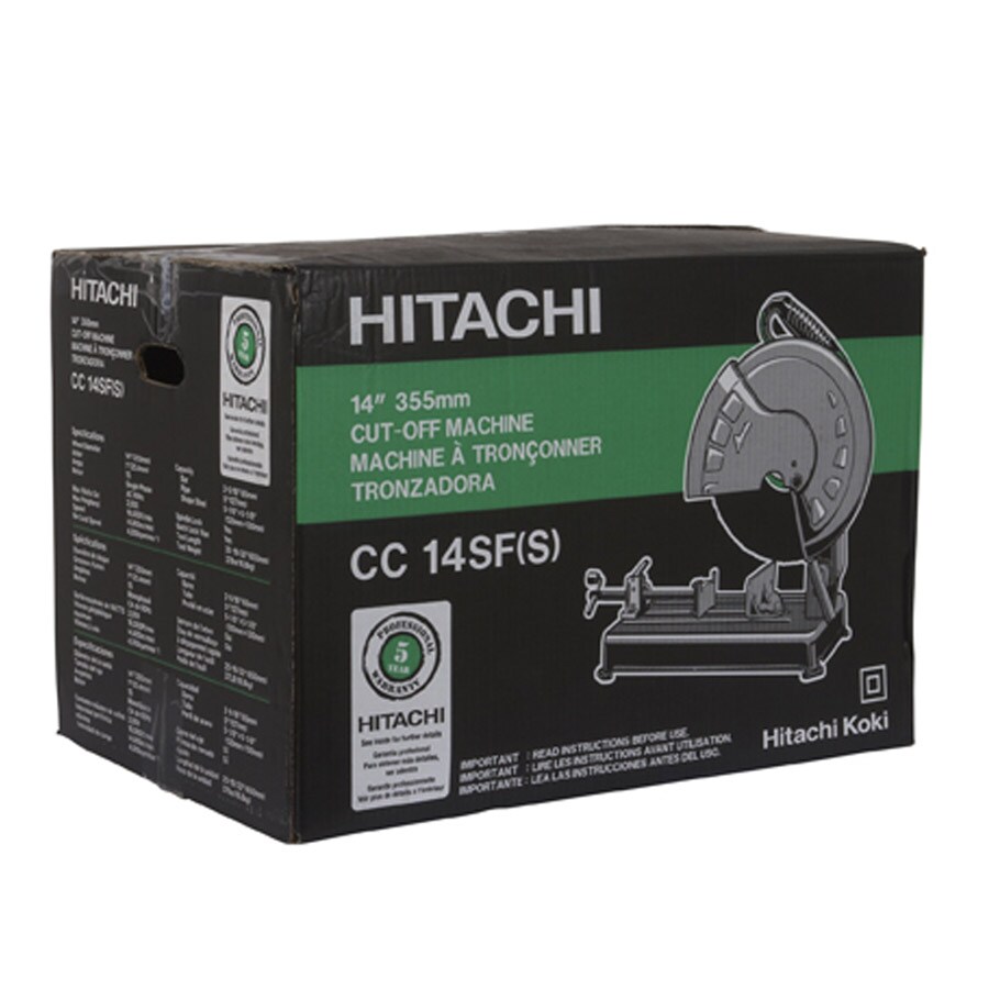 Hitachi CC14SF Handkreissäge Troncatrice veloce Abrasive Saw 2000 W 355mm Neu 