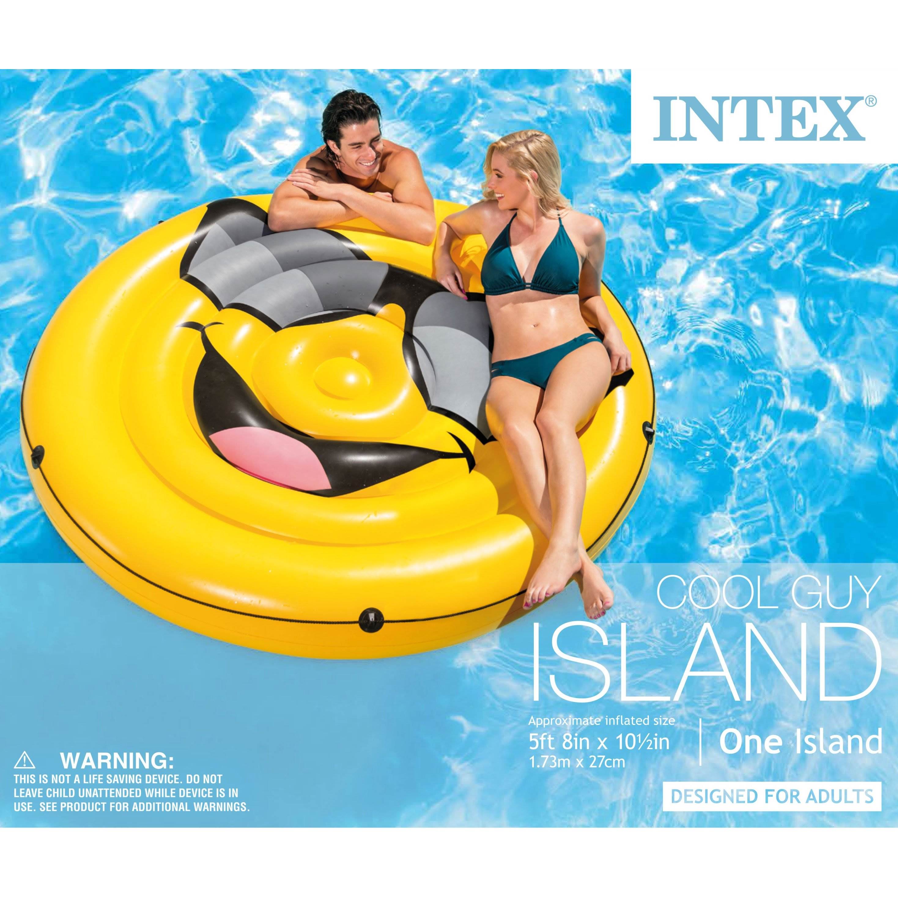 intex cool guy island