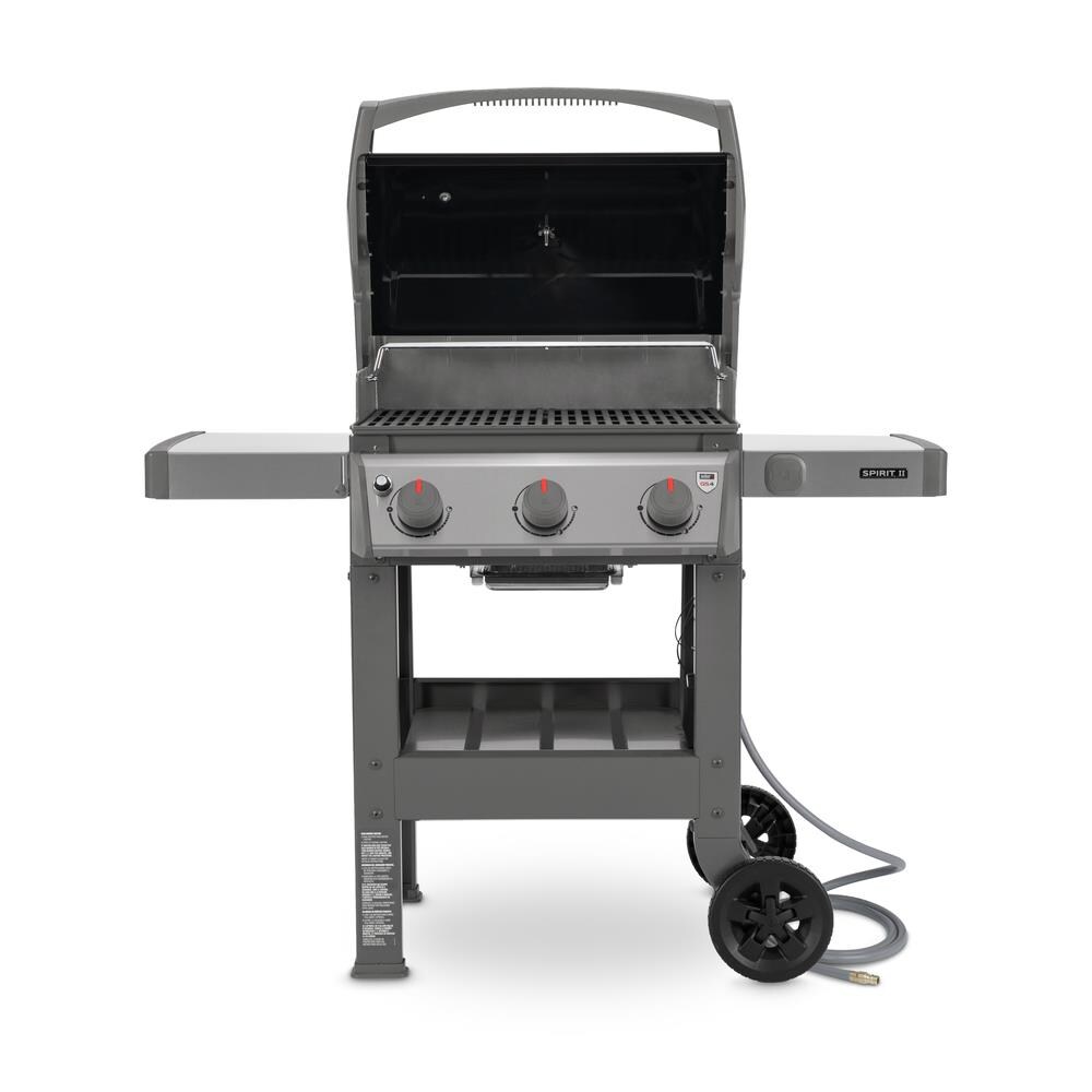 weber grill with gas starter