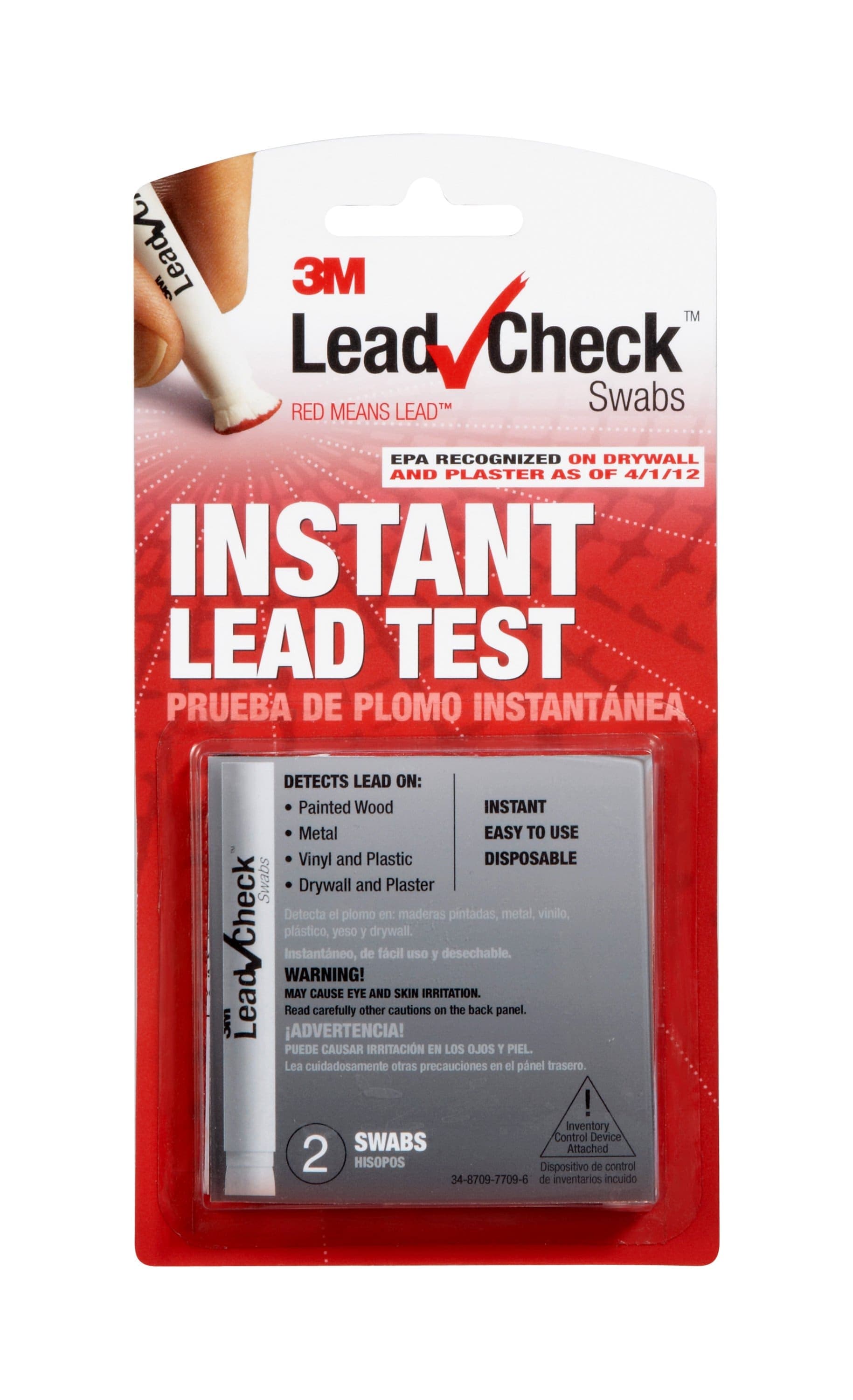 10 3M Lead Check Swabs EPA Reconized Aa2jp10 for sale online