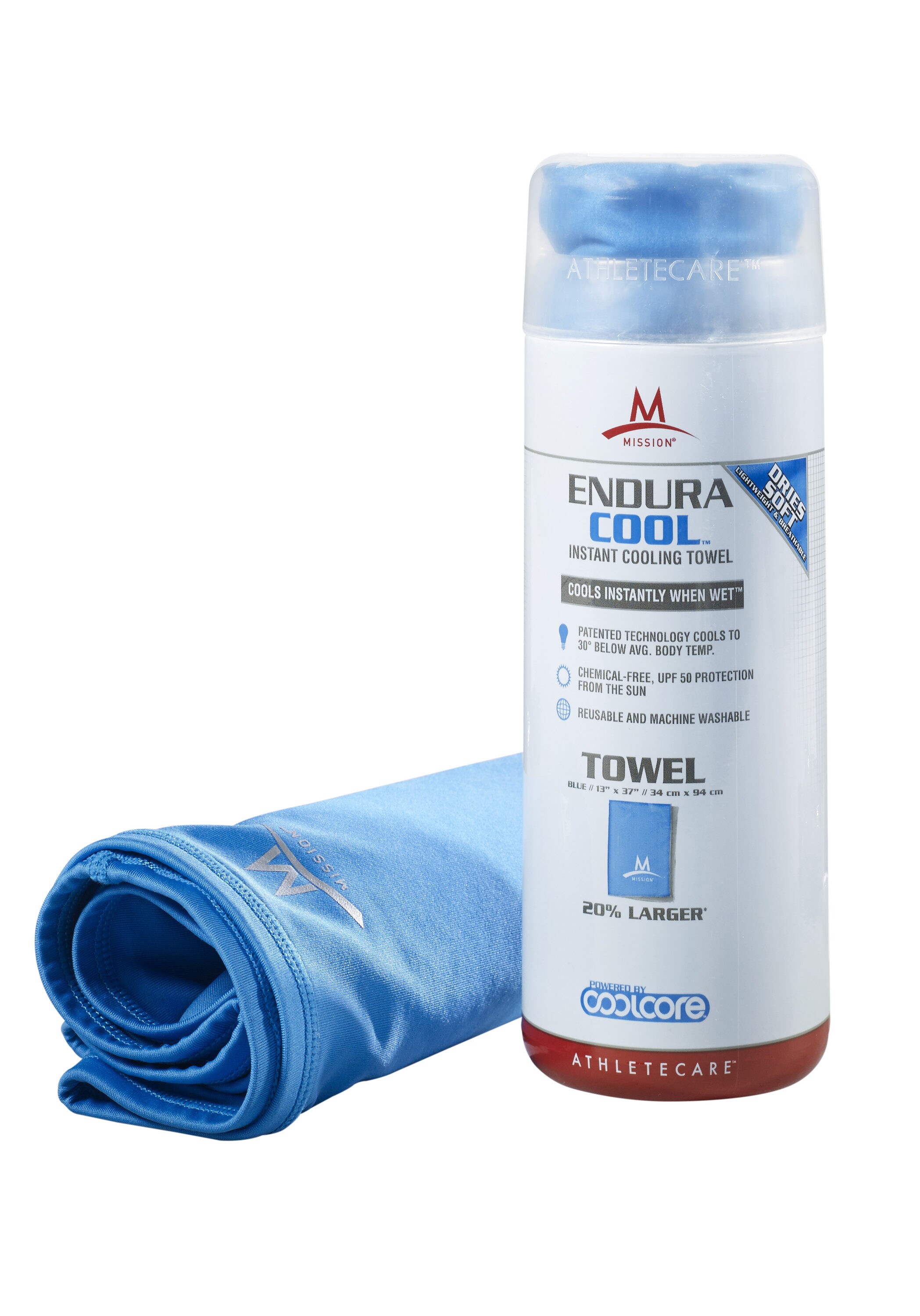 2580円 大人気の Mission Enduracool Instant Cooling Towel Blue