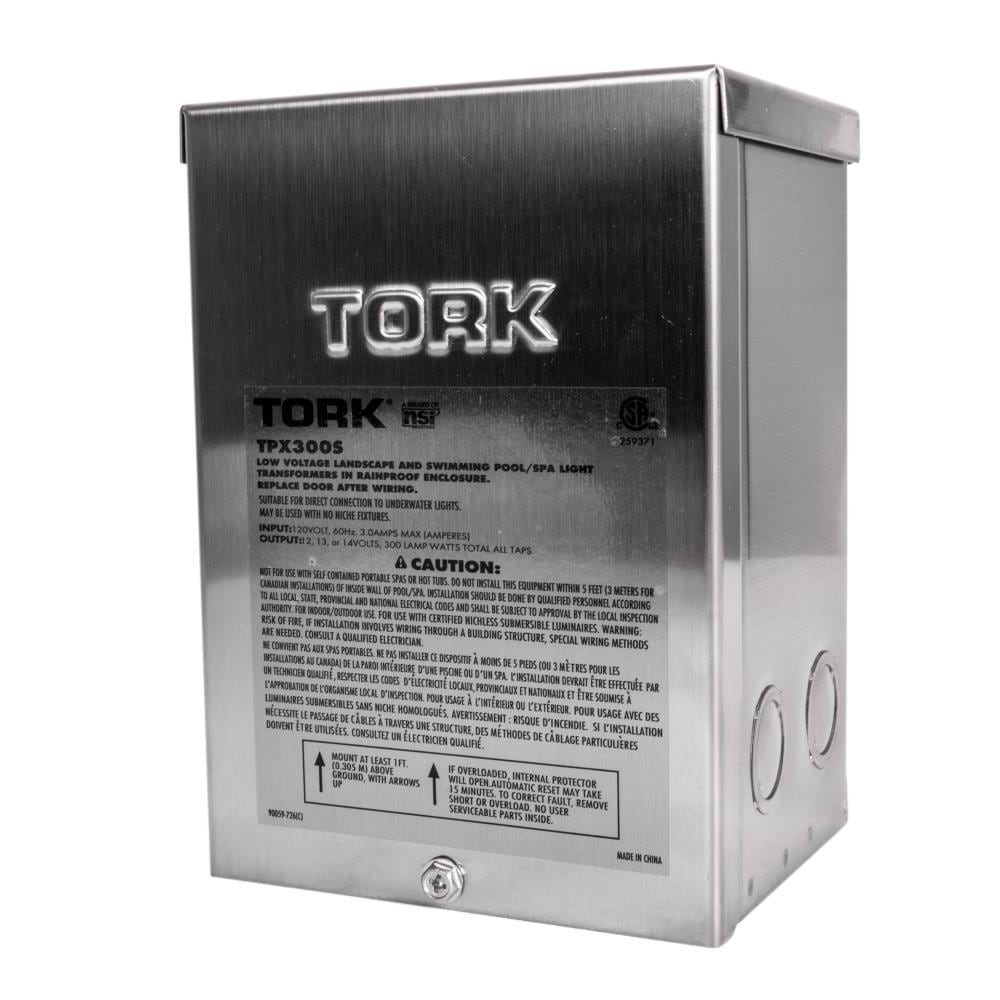 NSI Industries Tork TPX300 Low-voltage 300-watt Safety Transformer Ship for sale online 