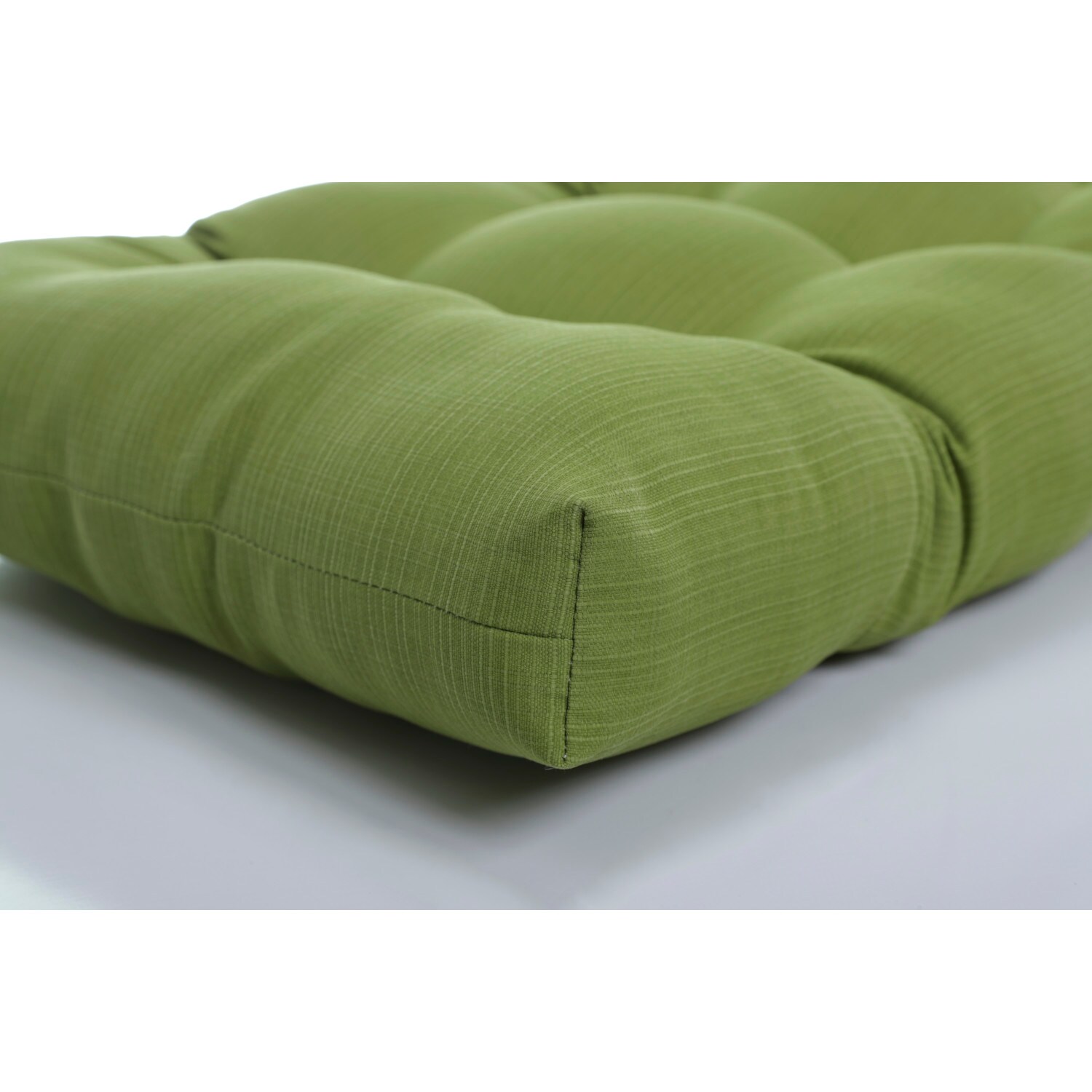 Noir Pillow Perfect Outdoor Clemens Wicker Loveseat Cushion 