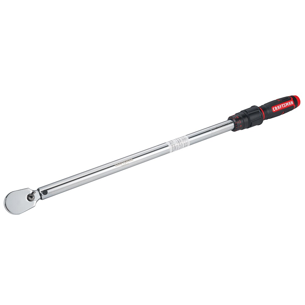 Torque Wrench 1/2 Drive Micro-Clicker Steel Power Tool Home Craftsman NEW